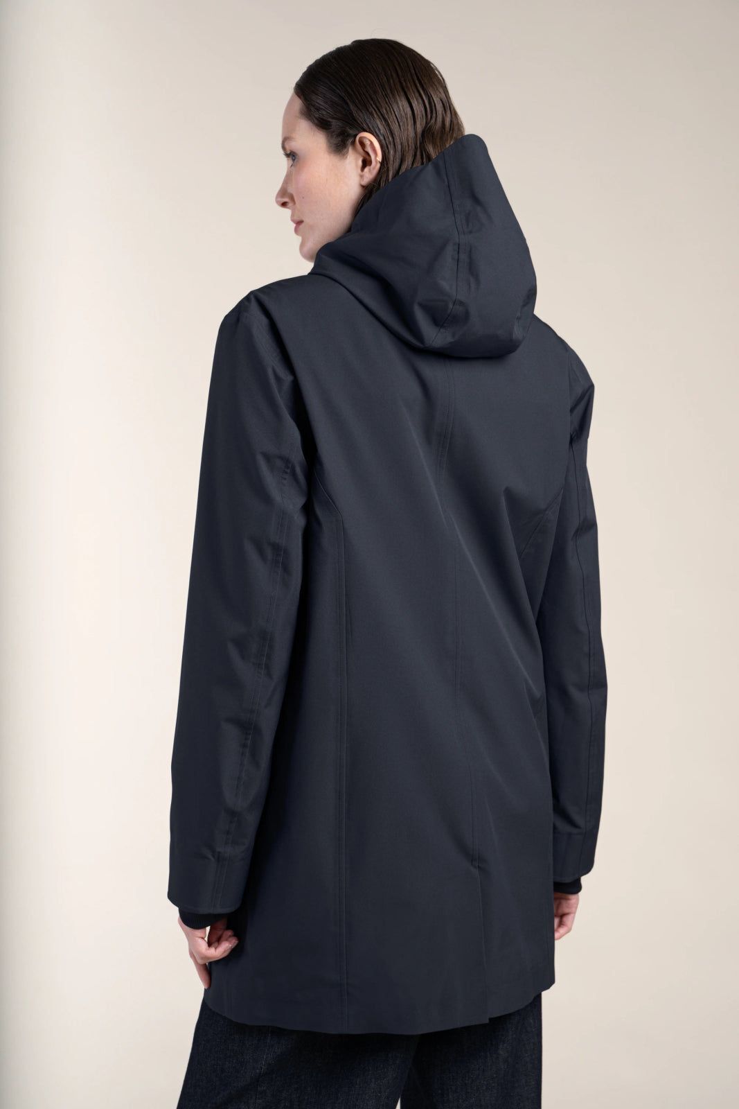 1FT1007-068 [FLOTTE] Beaubourg Long Parka Black #24021 (EU)
