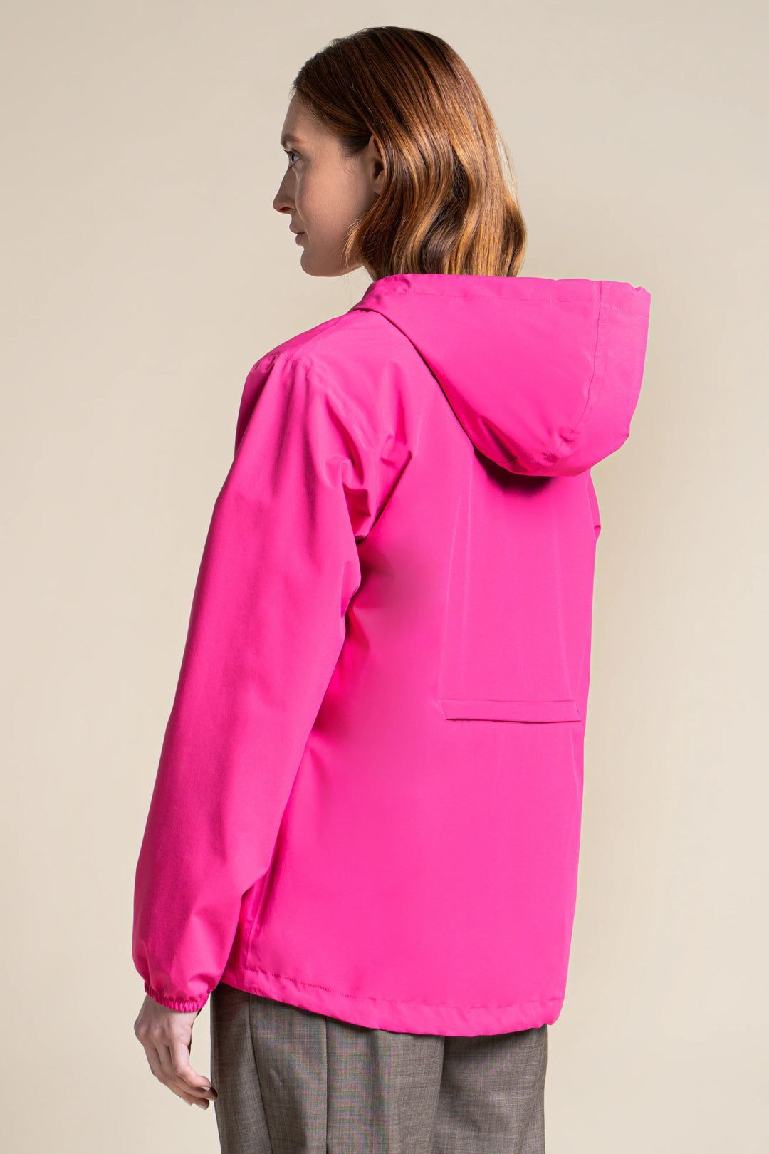 1FT1007-103 [FLOTTE] Passy Water-Resistant And A Brief Windbreaker Fuchsia #20007 (EU)