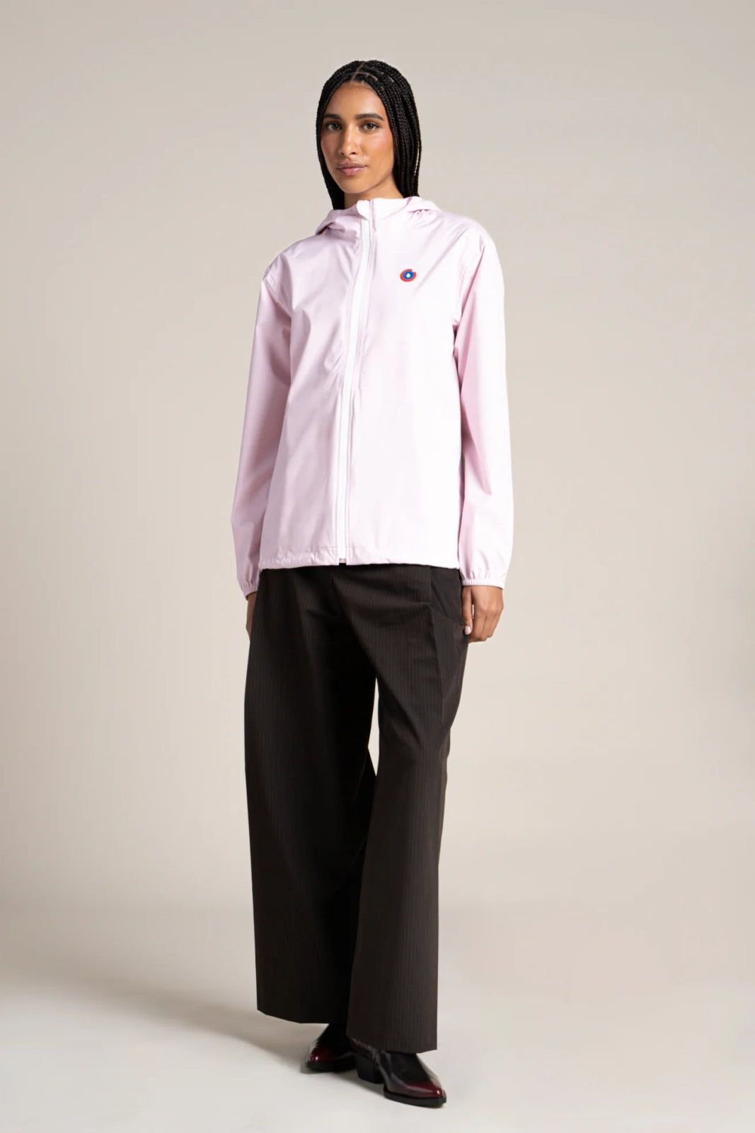 1FT1007-106 [FLOTTE] Passy Water-Resistant And A Brief Windbreaker Marshmallow #20007 (EU)
