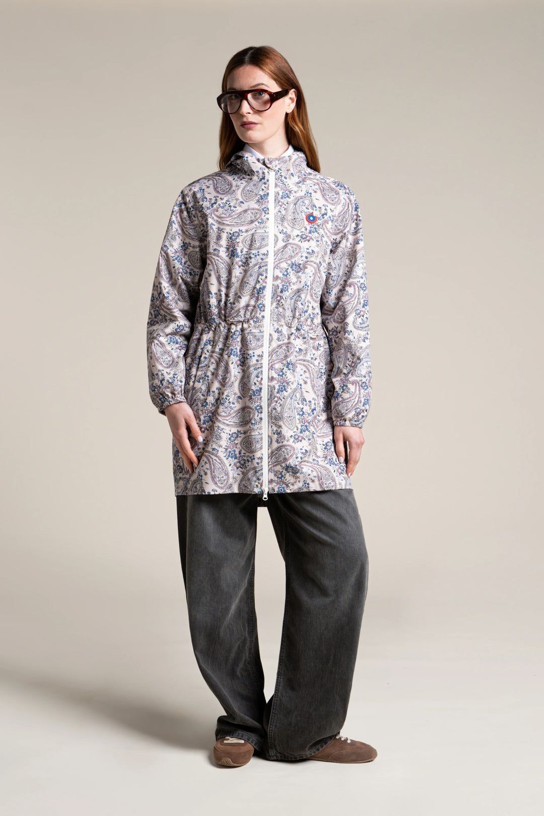 1FT1007-135 [FLOTTE] Amelot Print 防水防風熱銷款式 羊絨 #20301 (EU)