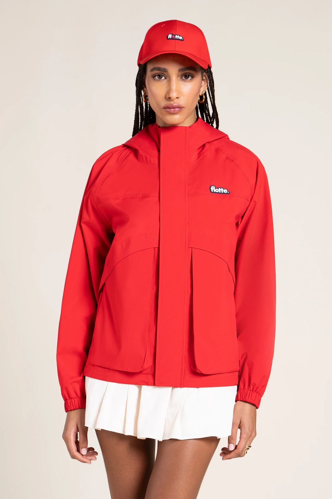 1FT1007-179 [FLOTTE] Breguet Waterproof Jacket Red #26024 (EU)