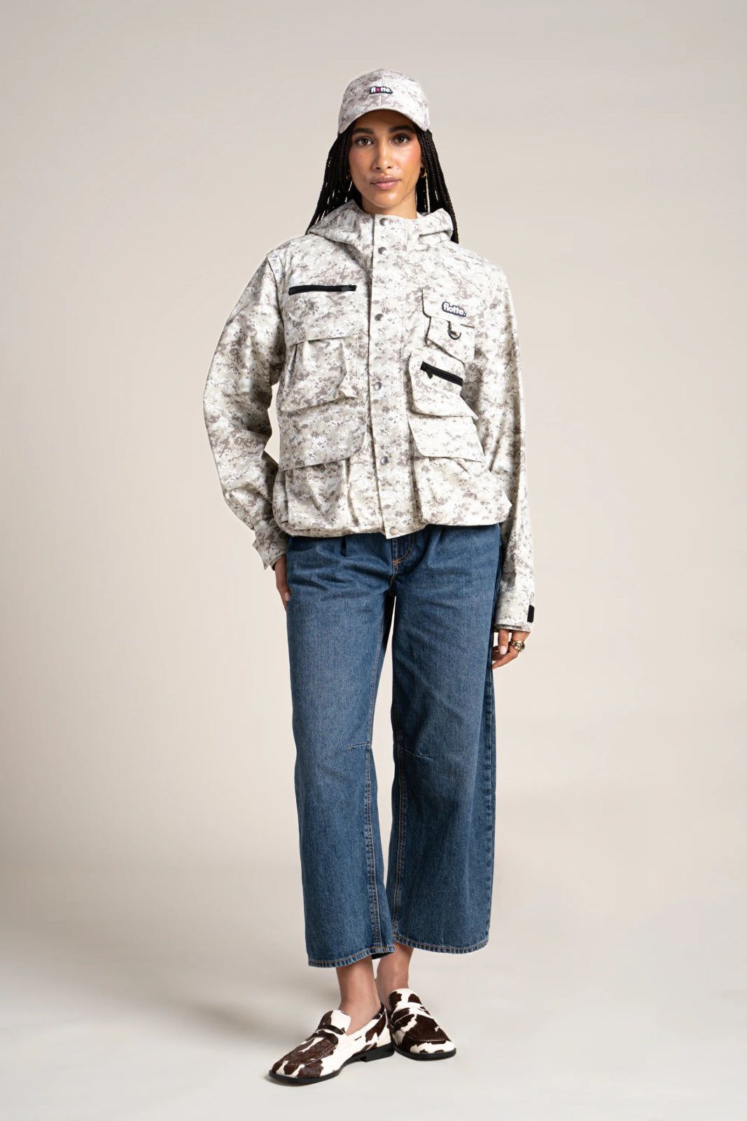 1FT1007-187 [FLOTTE] Saint Cyr Multi-Pocket Waterproof Jacket Pixel Camo #22099 (EU)