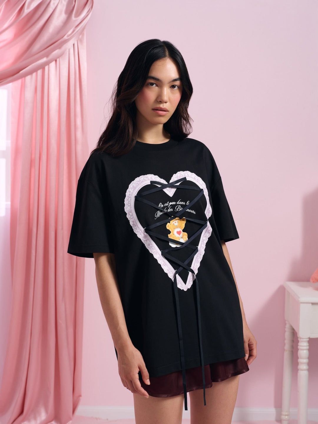1FT1007-216 [FLOTTE] Candie Care Bear T恤 漸層色 #26417 (EU)