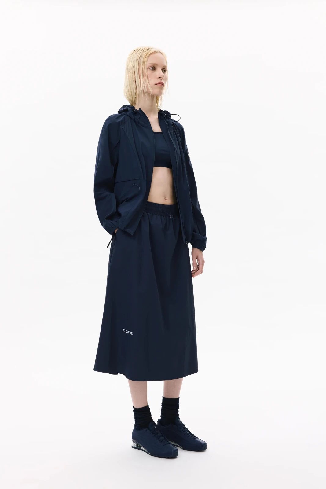 1FT1007-229 [FLOTTE] Mirabelle UV Protection Skirt Indigo #26072 (EU)