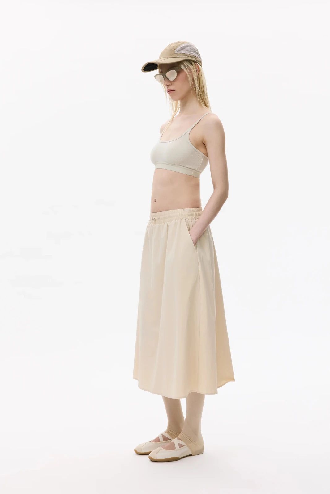 1FT1007-228 [FLOTTE] Mirabelle UV Protection Skirt Craie #26072 (EU)