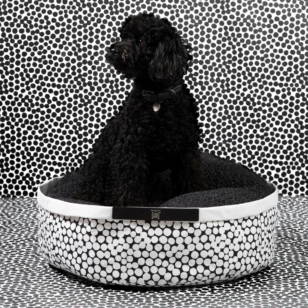 2.8 Design for Dogs - Irving 寵物墊 - 白波點
