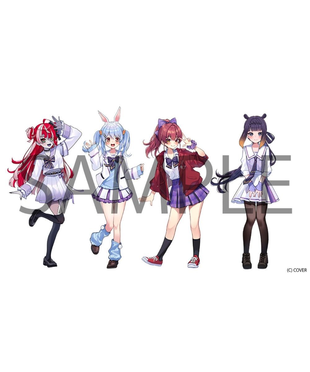 預購-Hololive學園 ～Shiny Smily Stories～　１　壓克力立牌特裝版【日文書】
