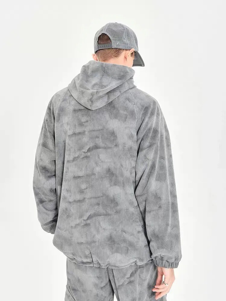 TSKY Landscape Dye Corduroy Hooded Jacket