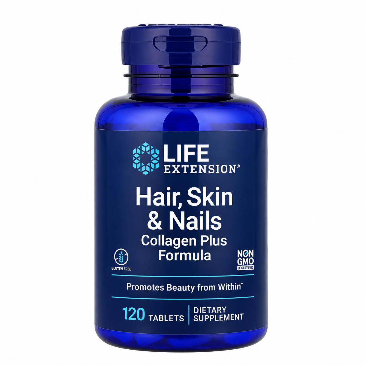 【iHerb】任兩件免運 Life Extension 皮膚 頭髮 指甲 高單位 膠原蛋白 120粒