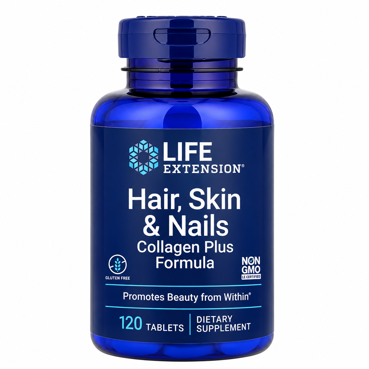 【iHerb】任兩件免運 Life Extension 皮膚 頭髮 指甲 高單位 膠原蛋白 120粒