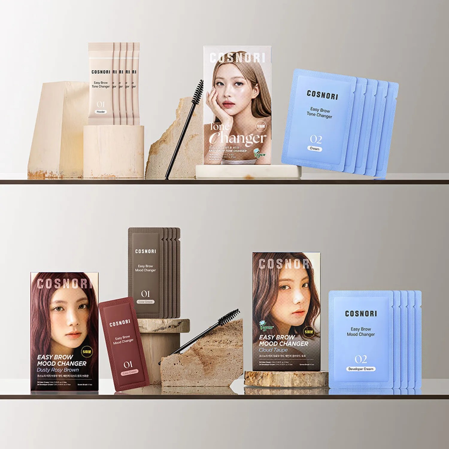 COSNORI Easy Brow Mood Changer  (Mood Changer / Tone Changer) 5 Applications