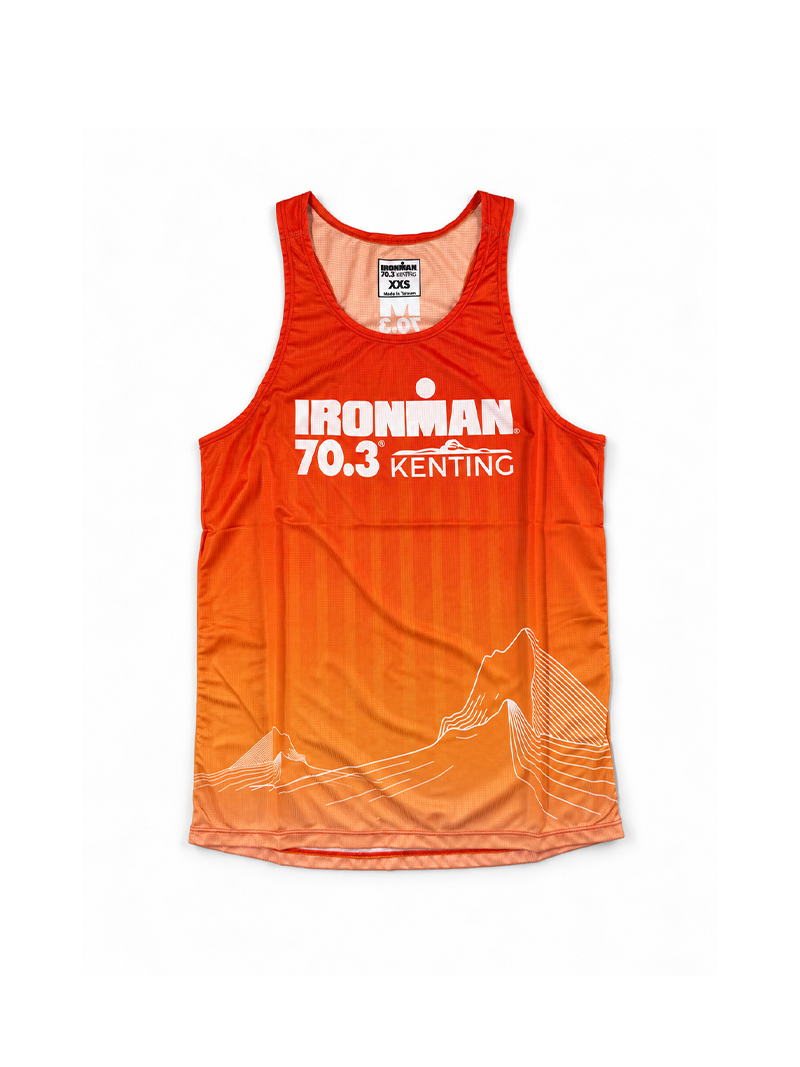 IM 70.3 Kenting SBRR Orange Tank