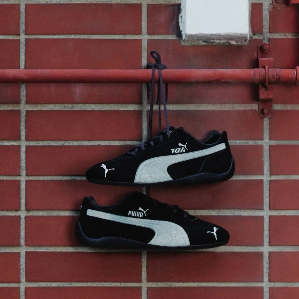 PUMA SPEEDCAT DECON SUEDE 黑灰 灰白 刷舊 仿舊 麂皮 賽車鞋 ALD1 SANGWON代言同款 李相沅 男女鞋 410473-02 / 調貨
