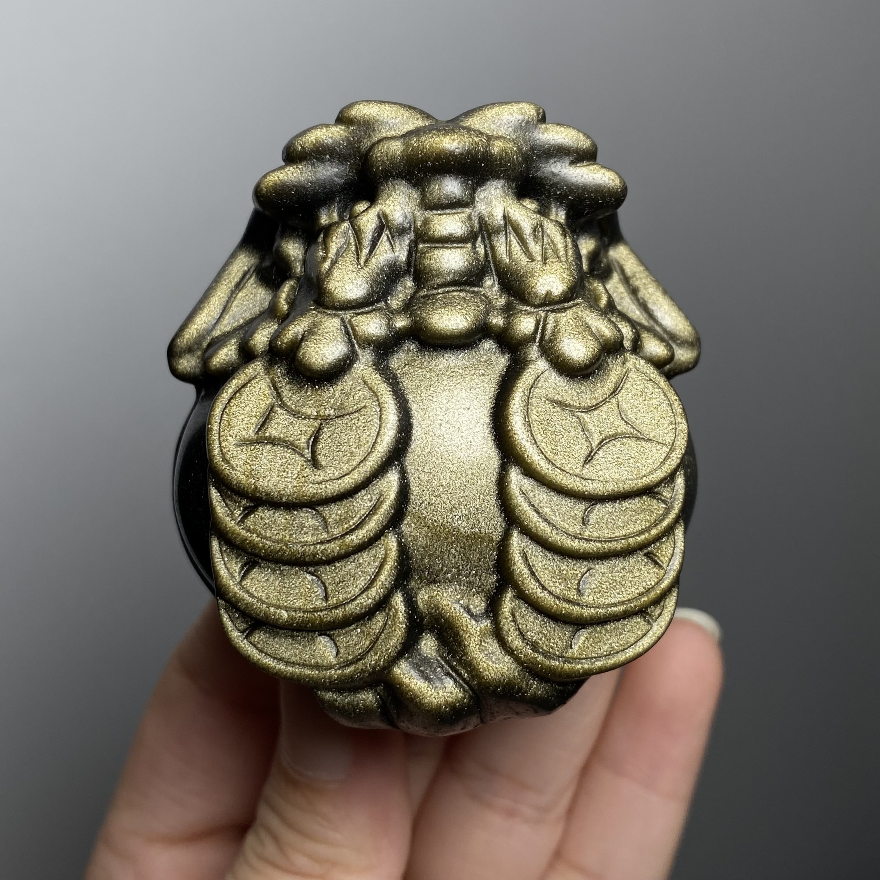金曜石錢幣龍龜