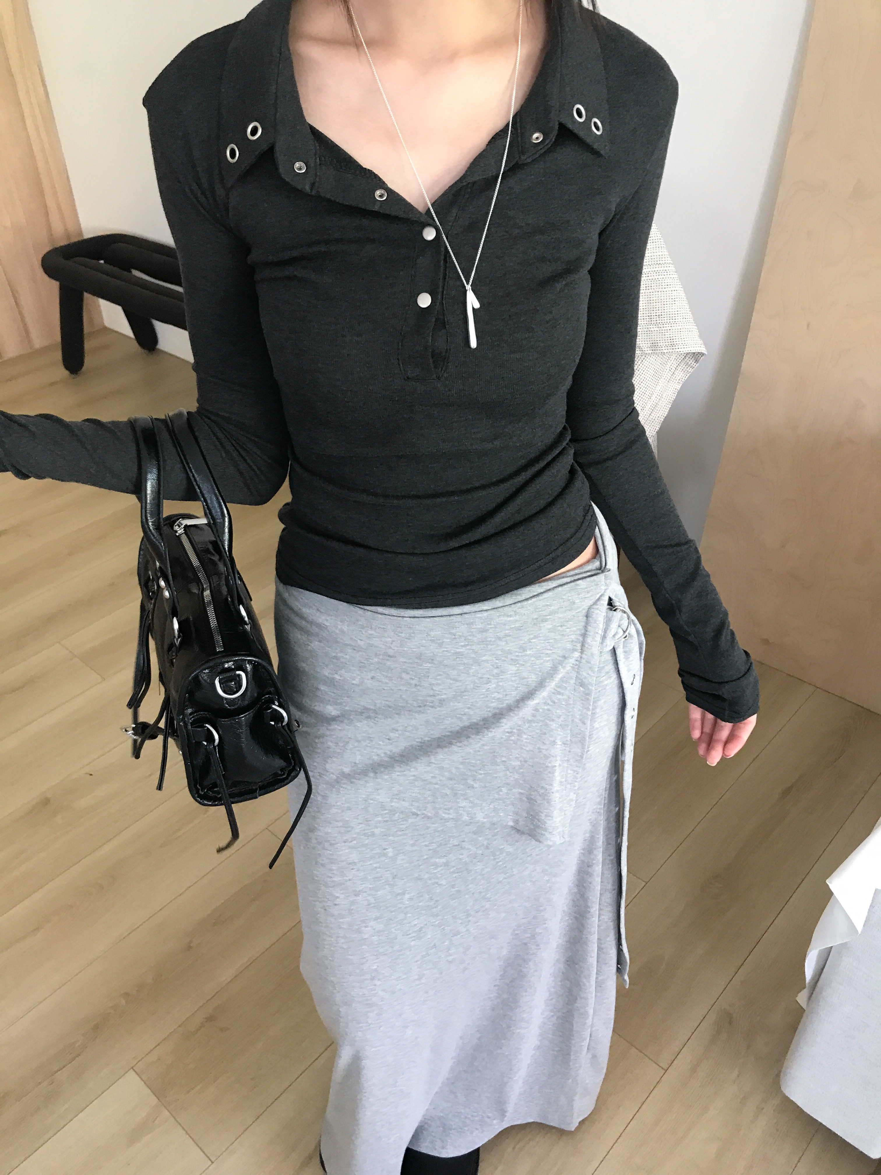 雙墜飾項鍊