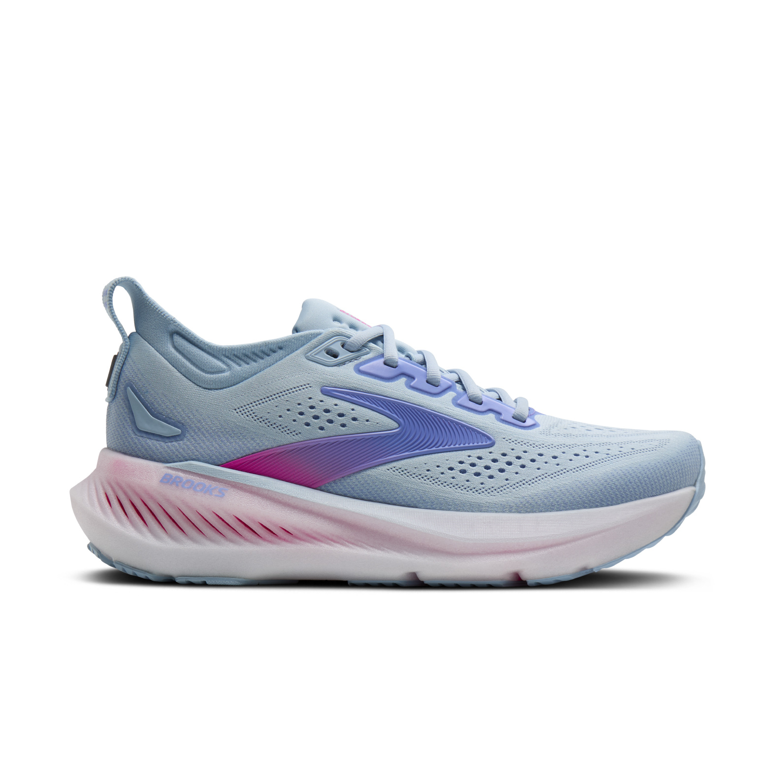 Brooks Women's Glycerin 23 Running Shoes - Skyway/Blazing Bell/Pink