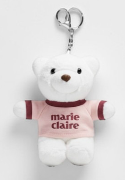 【入LIVECODE一件減至$148😱🔥！】【韓妹大愛品牌！北村旗艦總店封館🇰🇷】【MARIECLAIRE】Ringer bear key ring(6 Colors)