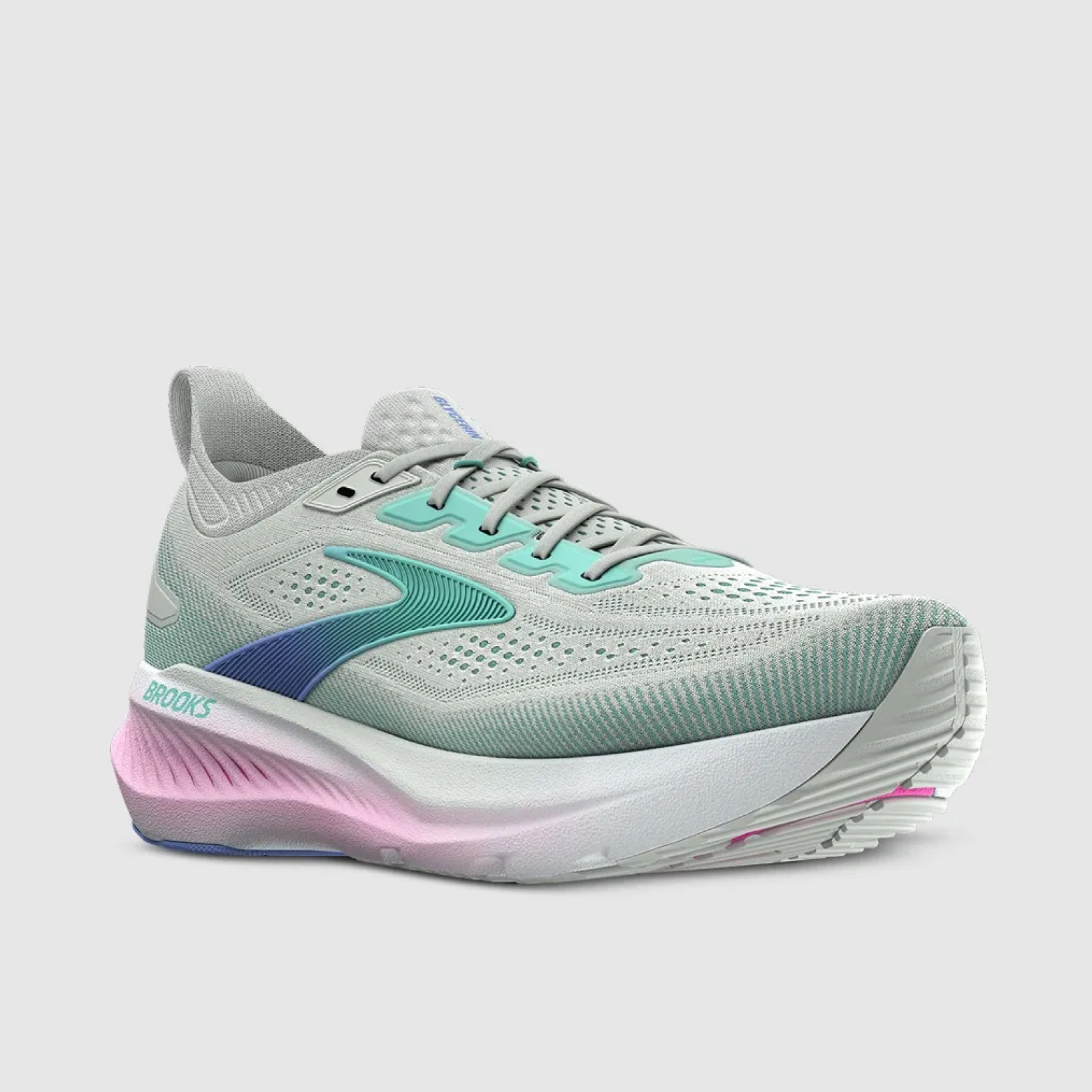 Brooks Women's Glycerin 23 Running Shoes - Bluewash/Yucca/Blazing Bell