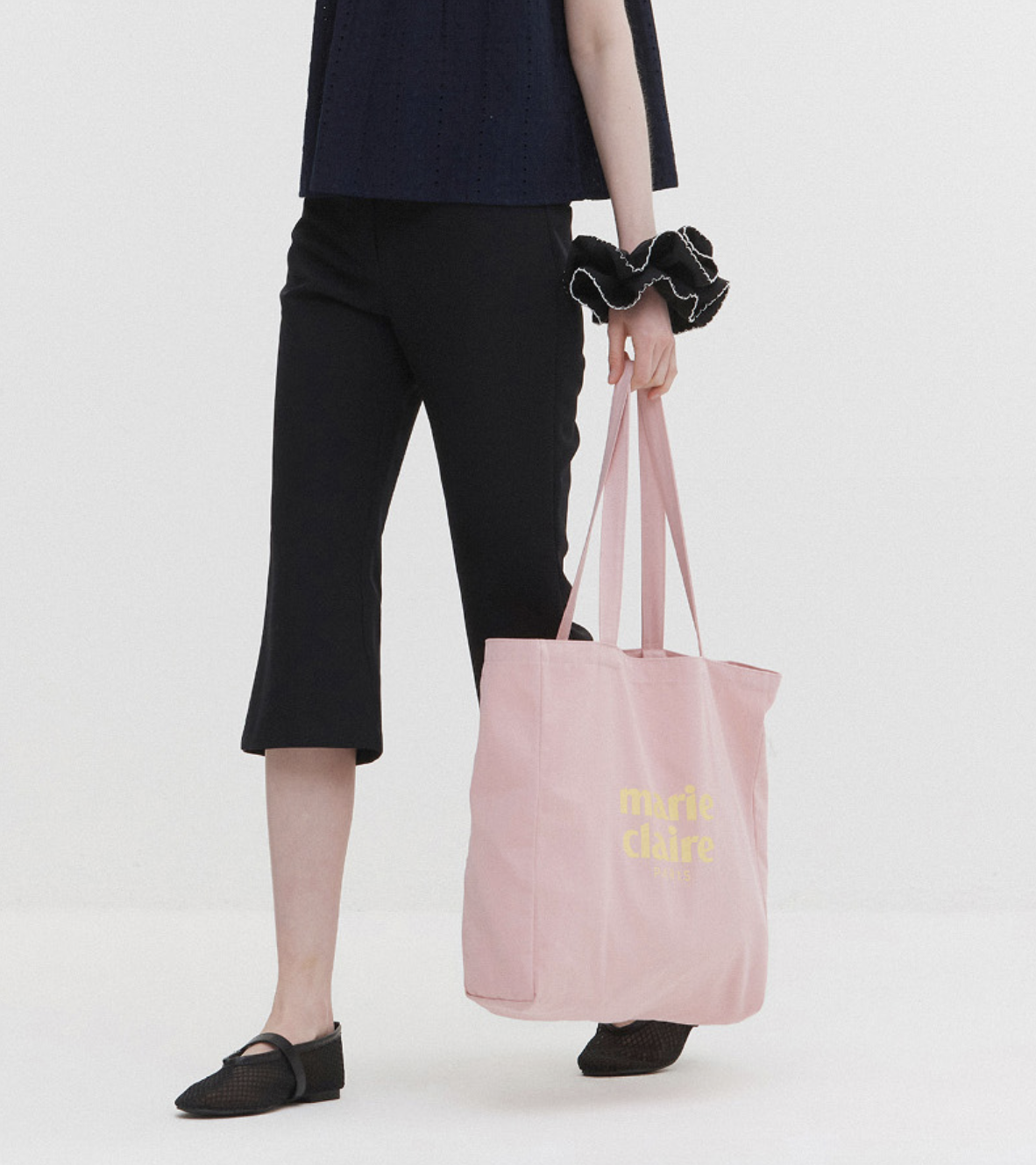 【入LIVECODE一件減至$120😱🔥！】【韓妹大愛品牌！北村旗艦總店封館🇰🇷】【MARIECLAIRE】Essential logo cotton bag(12 Colors)