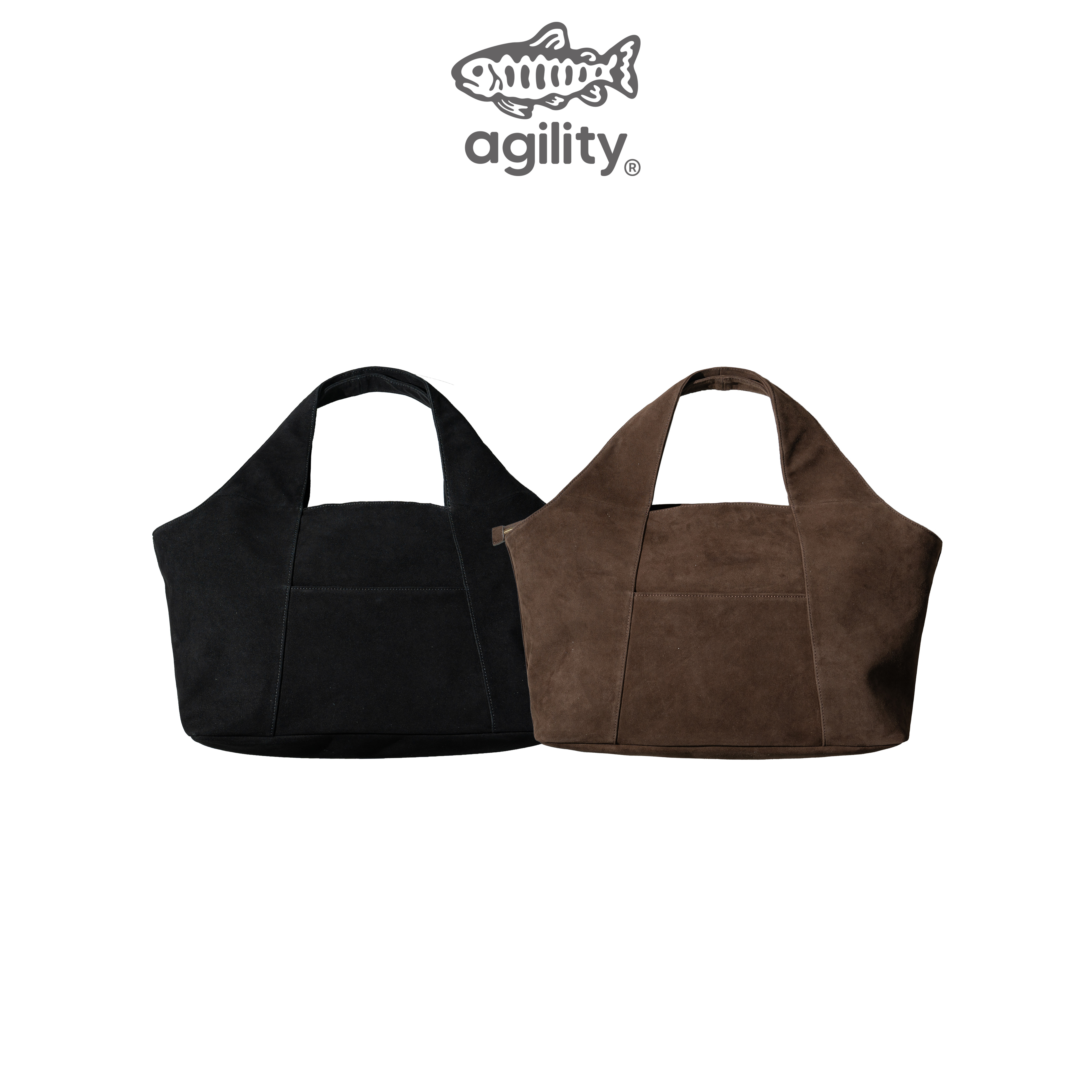 AGILITY Suede Leather Carryall Tote 三用 麂皮材質 流浪包 [B-SL]