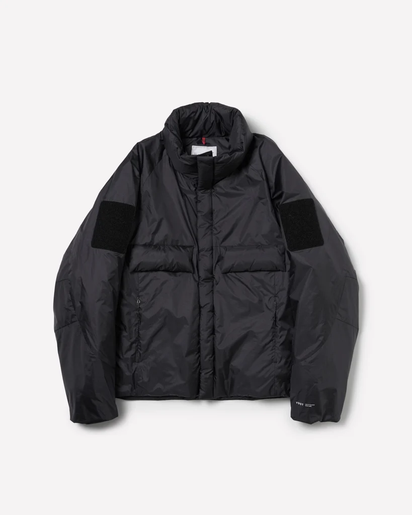 YDOT｜Contour Down Jacket "Smoke Black"