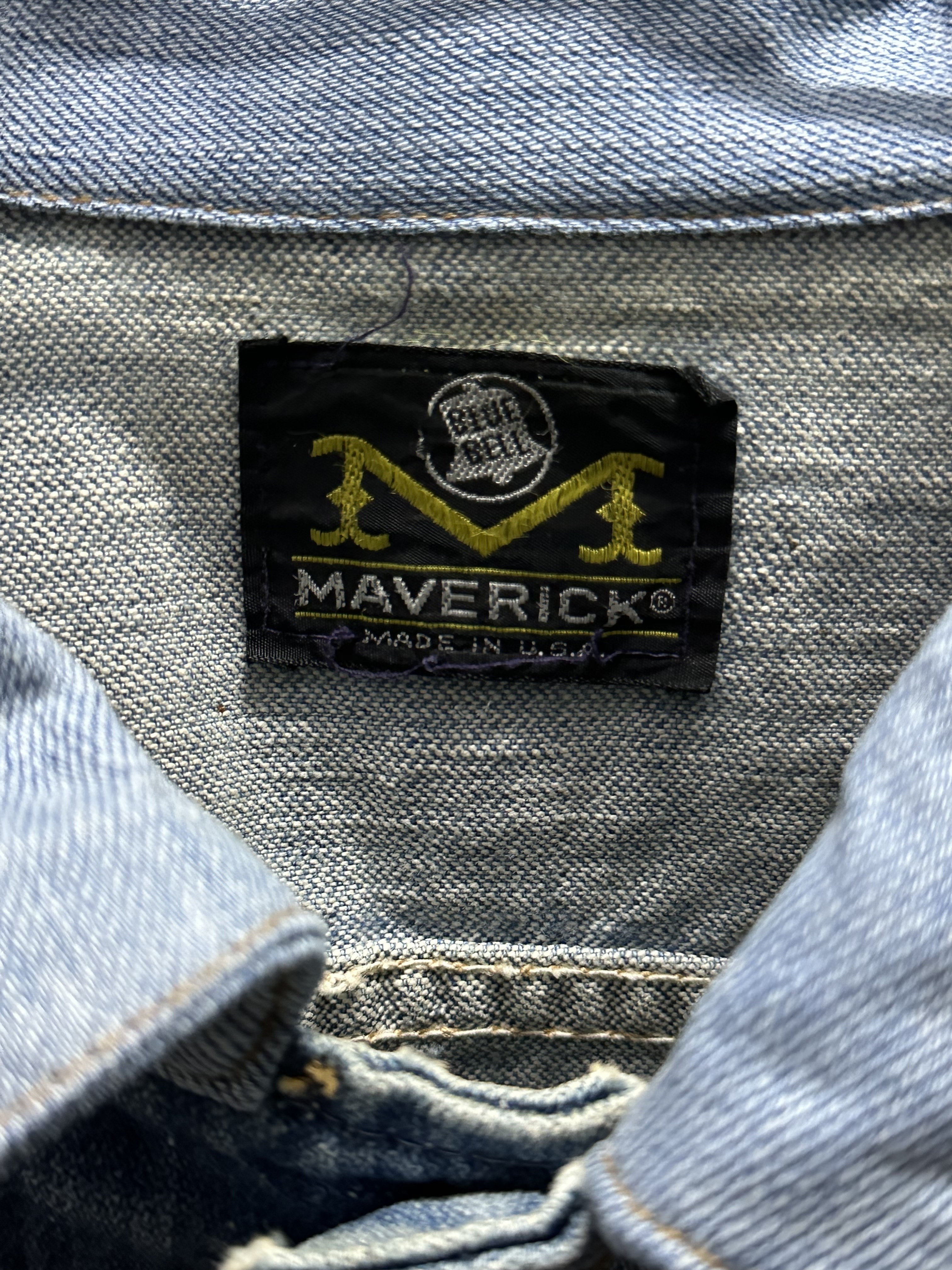 70’s MAVERICK Denim Jacket(Made In USA)