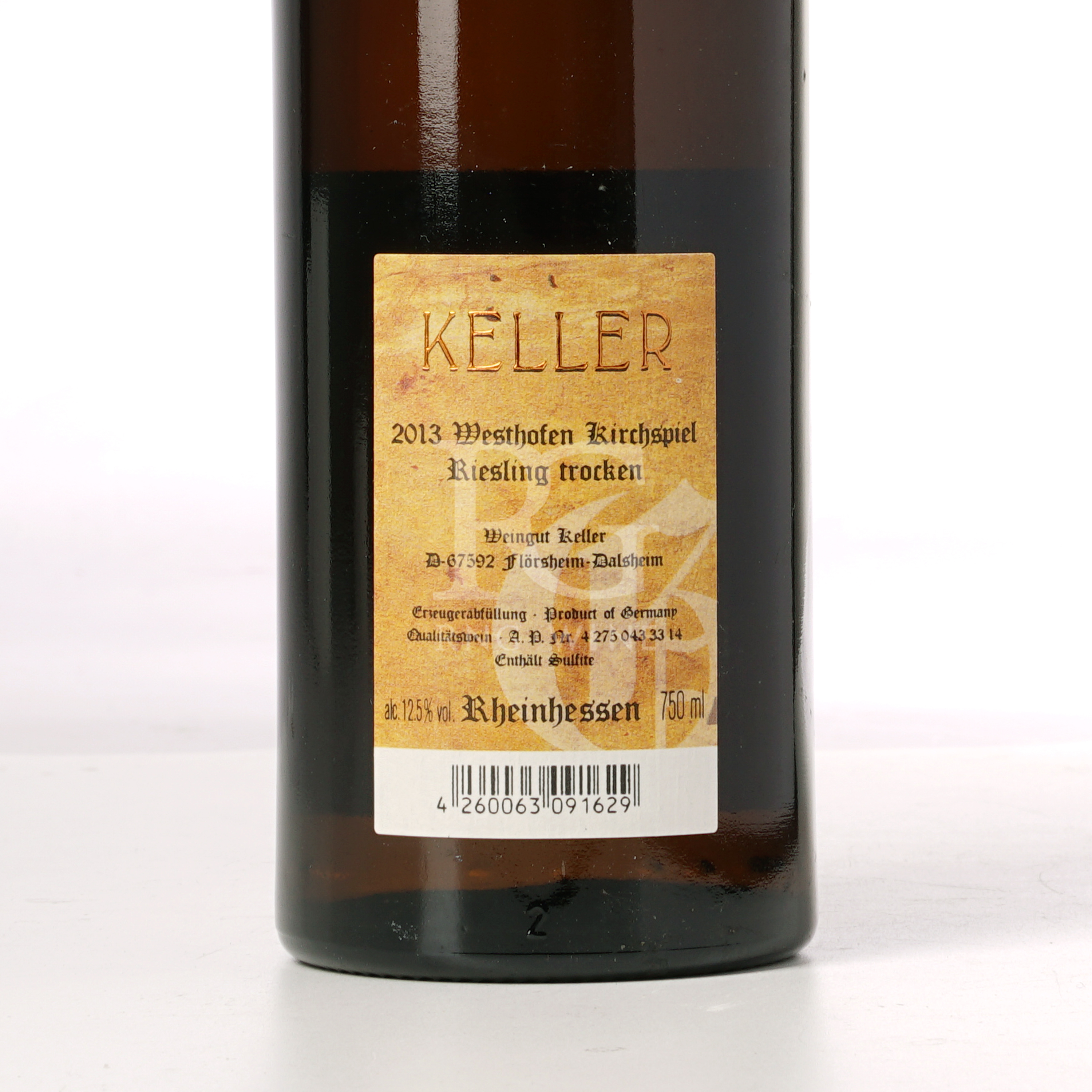 Weingut Keller Westhofener Kirchspiel Riesling Grosses Gewachs 2013 (RP93)