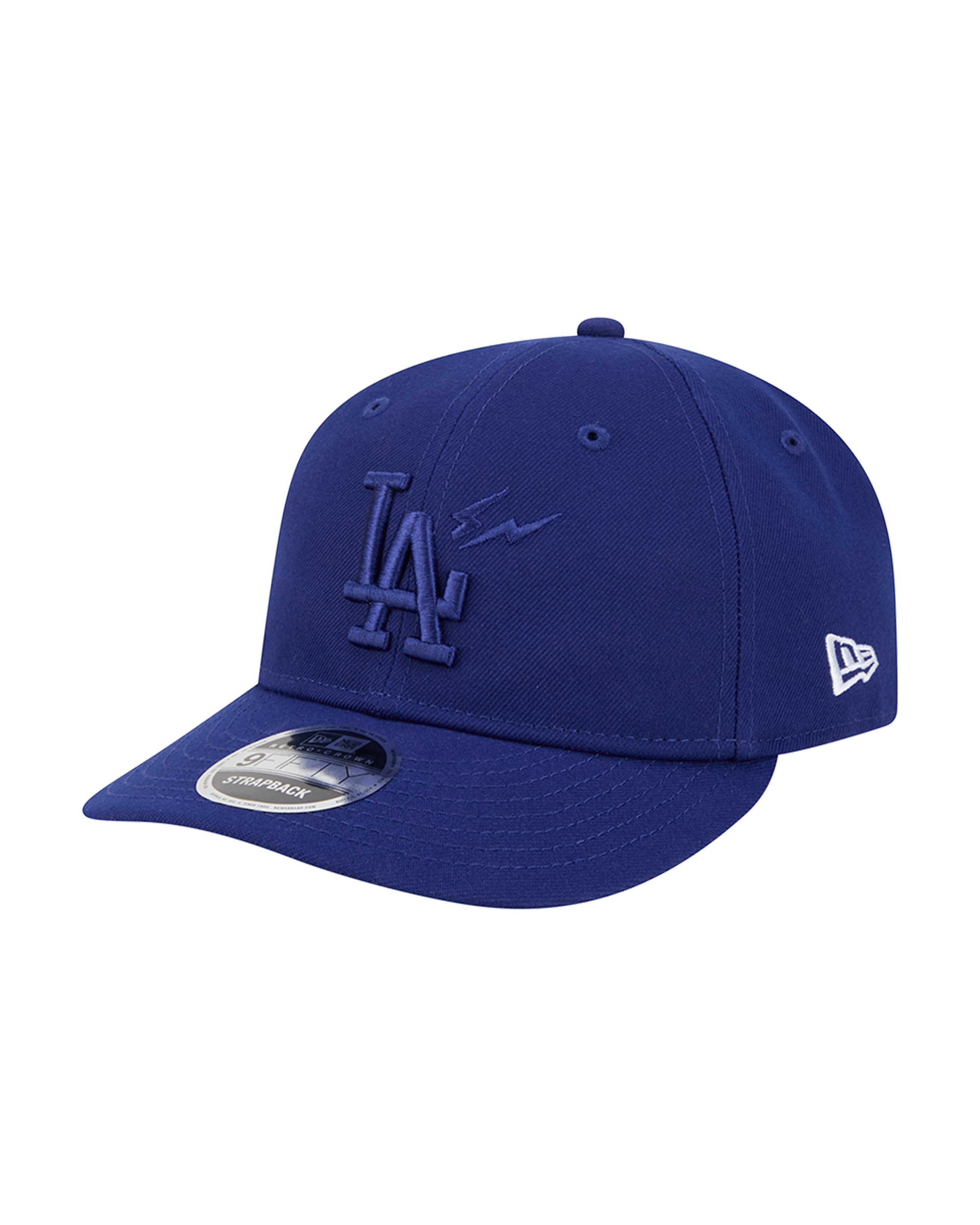 FRAGMENT X NEW ERA LOS ANGELES DODGERS 9FIFTY RETRO CROWN (藍色/黑色) 棒球帽 老帽 MLB 藤原浩 洛杉磯道奇隊 聯名款 閃電