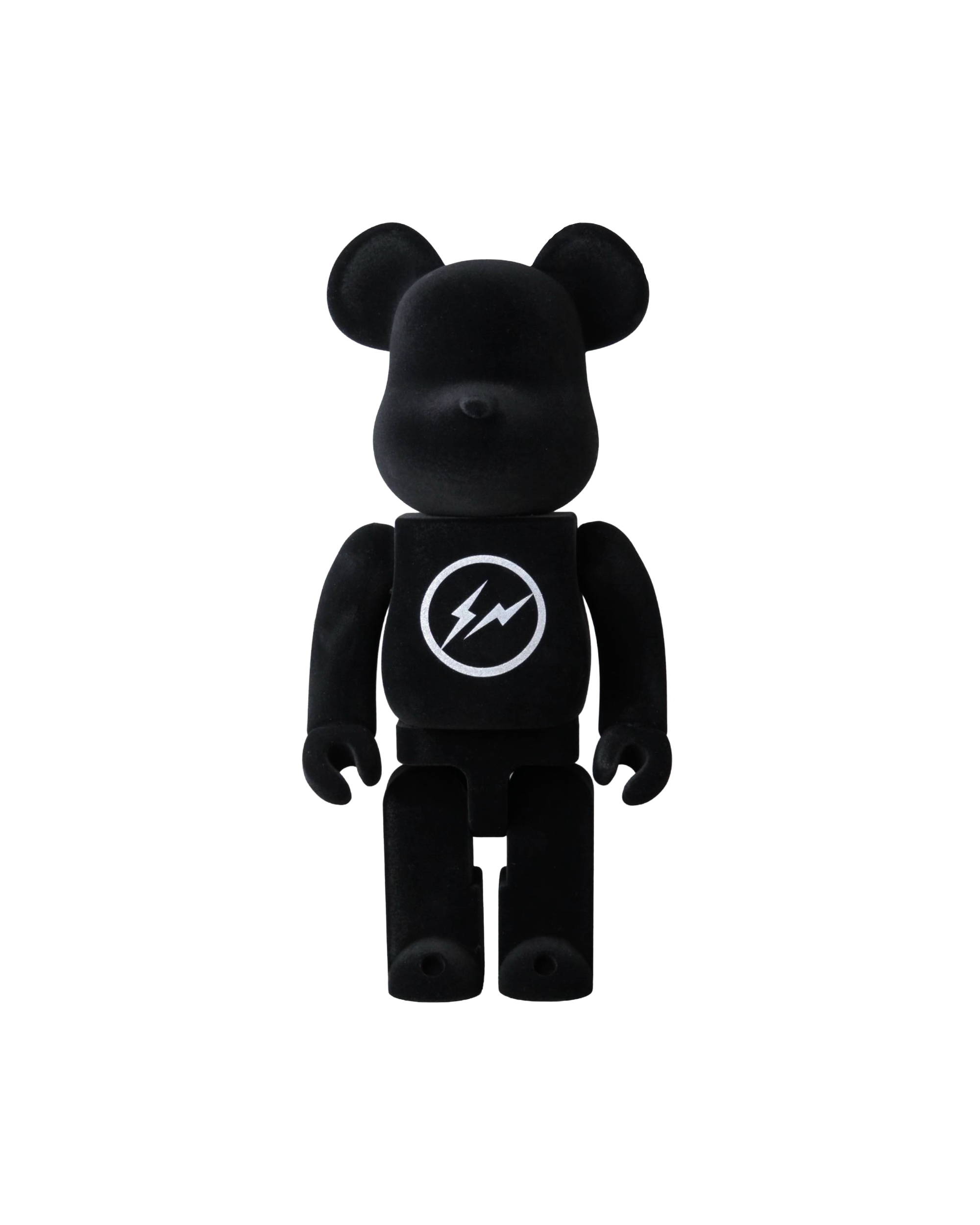 FRAGMENT X BE@RBRICK MEDICOM TOY 100% & 400% (藍色/黑色) 庫柏力克熊 藤原浩 聯名款 閃電