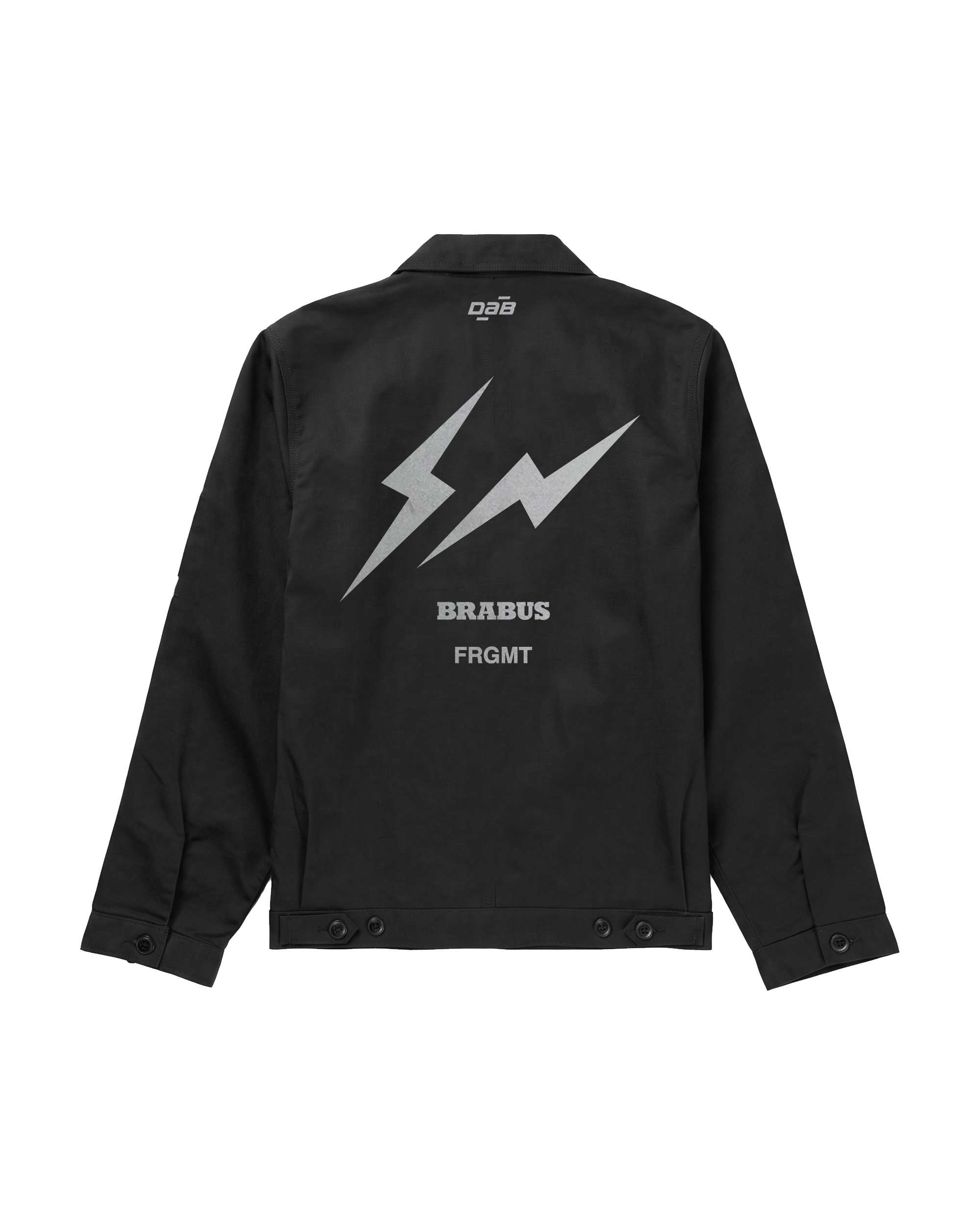 FRAGMENT X BRABUS PIT CREW JACKET 黑色 外套 藤原浩 聯名款 閃電