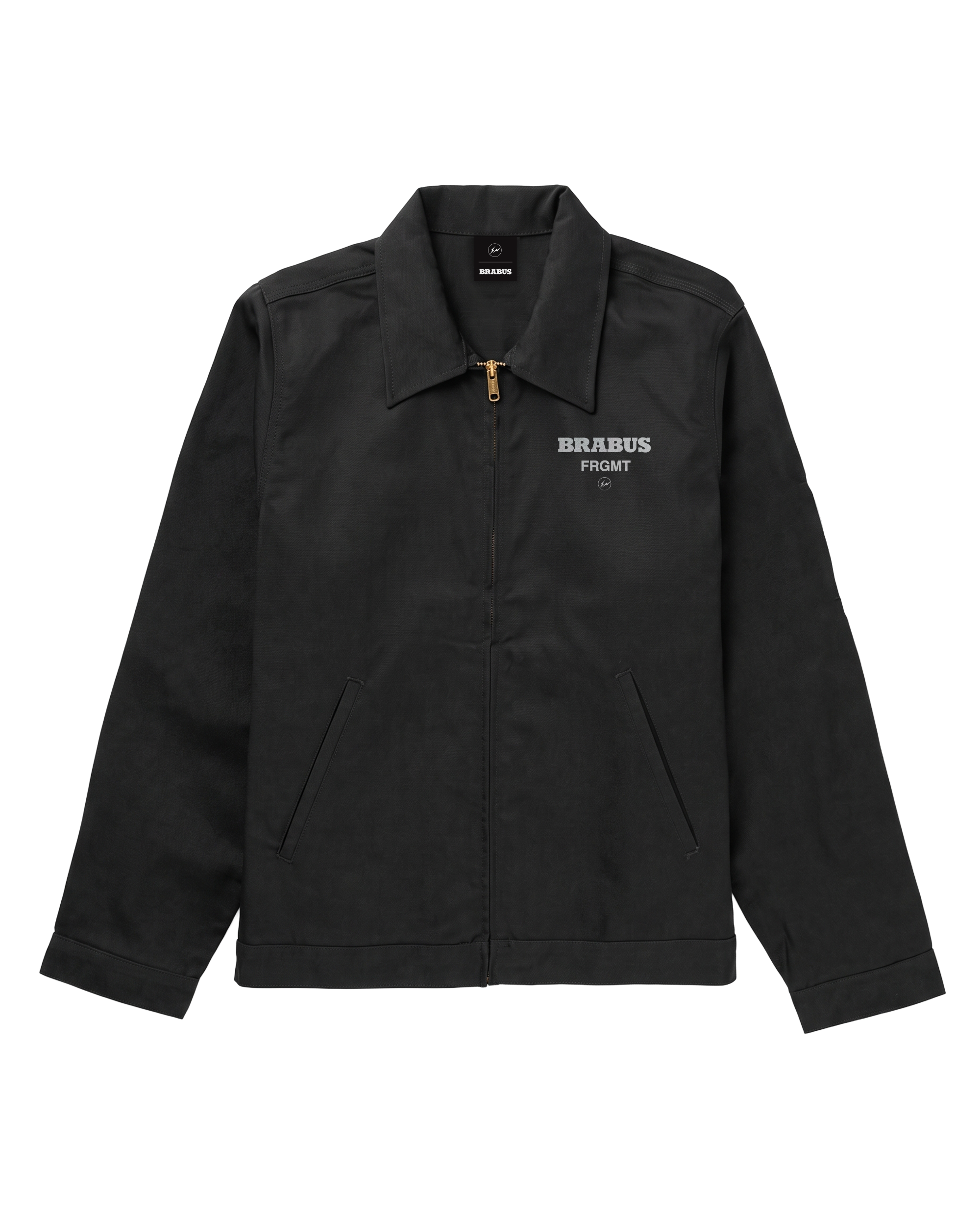 FRAGMENT X BRABUS PIT CREW JACKET 黑色 外套 藤原浩 聯名款 閃電
