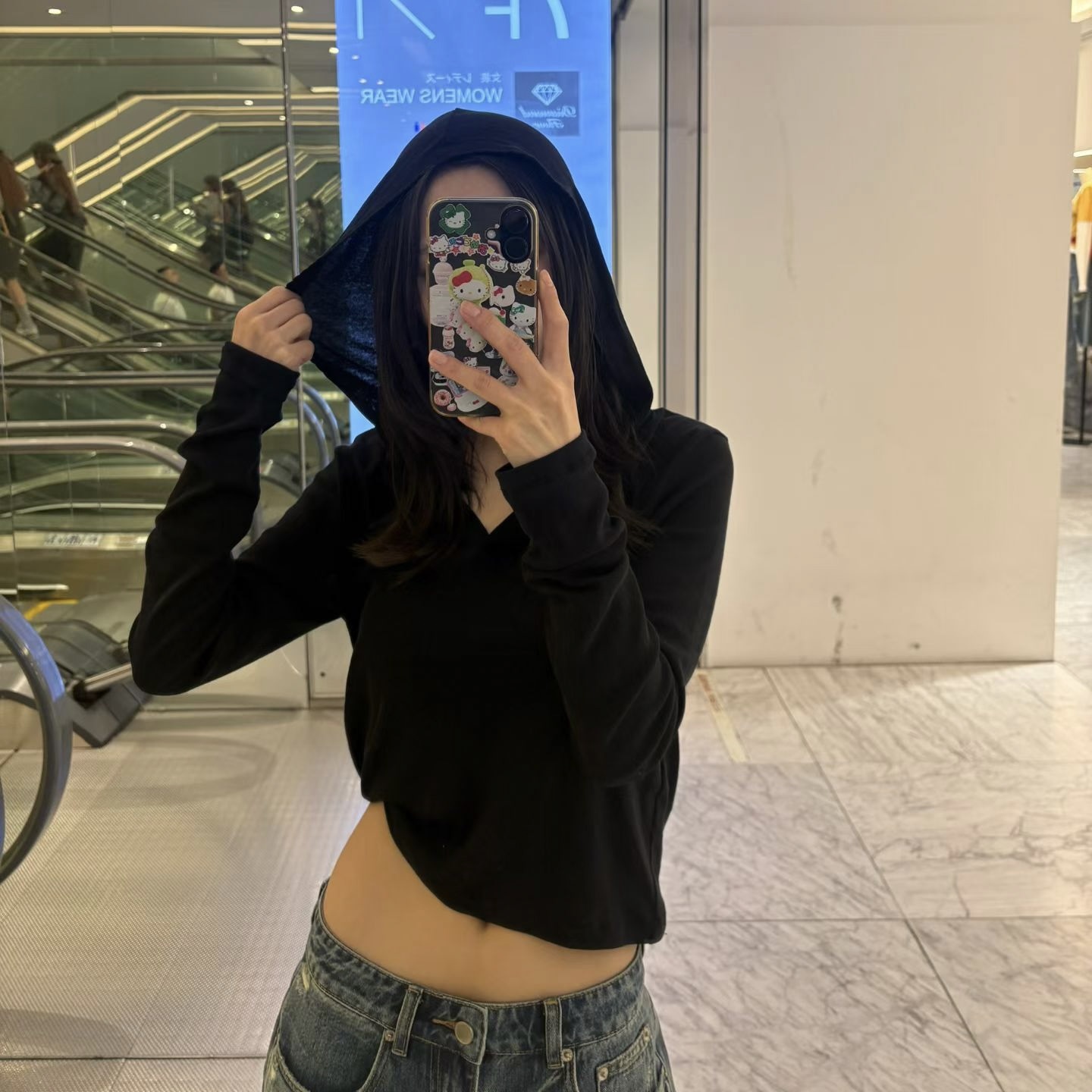 O26推!連帽舒服顯瘦T(黑)