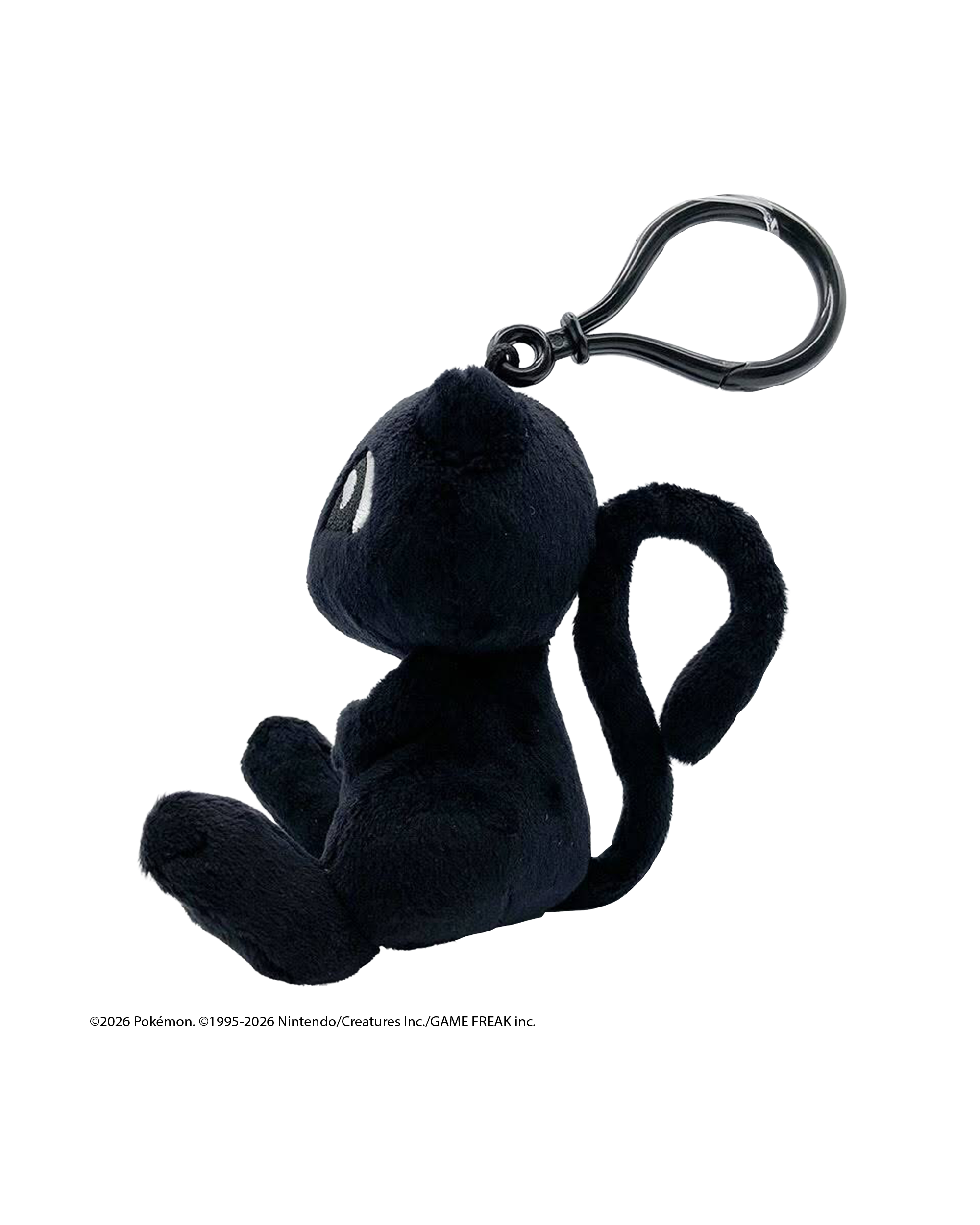 FRAGMENT X POKEMON MEW MASCOT PLUSH KEY CHARM 黑色 夢幻 藤原浩 聯名款 閃電 鑰匙圈 吊飾
