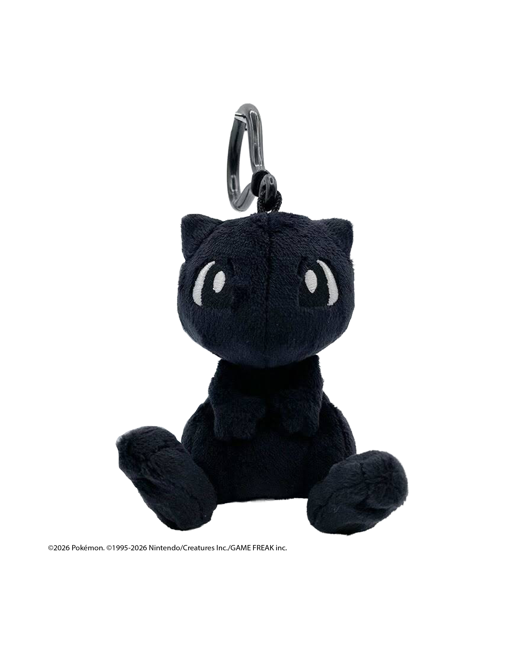 FRAGMENT X POKEMON MEW MASCOT PLUSH KEY CHARM 黑色 夢幻 藤原浩 聯名款 閃電 鑰匙圈 吊飾
