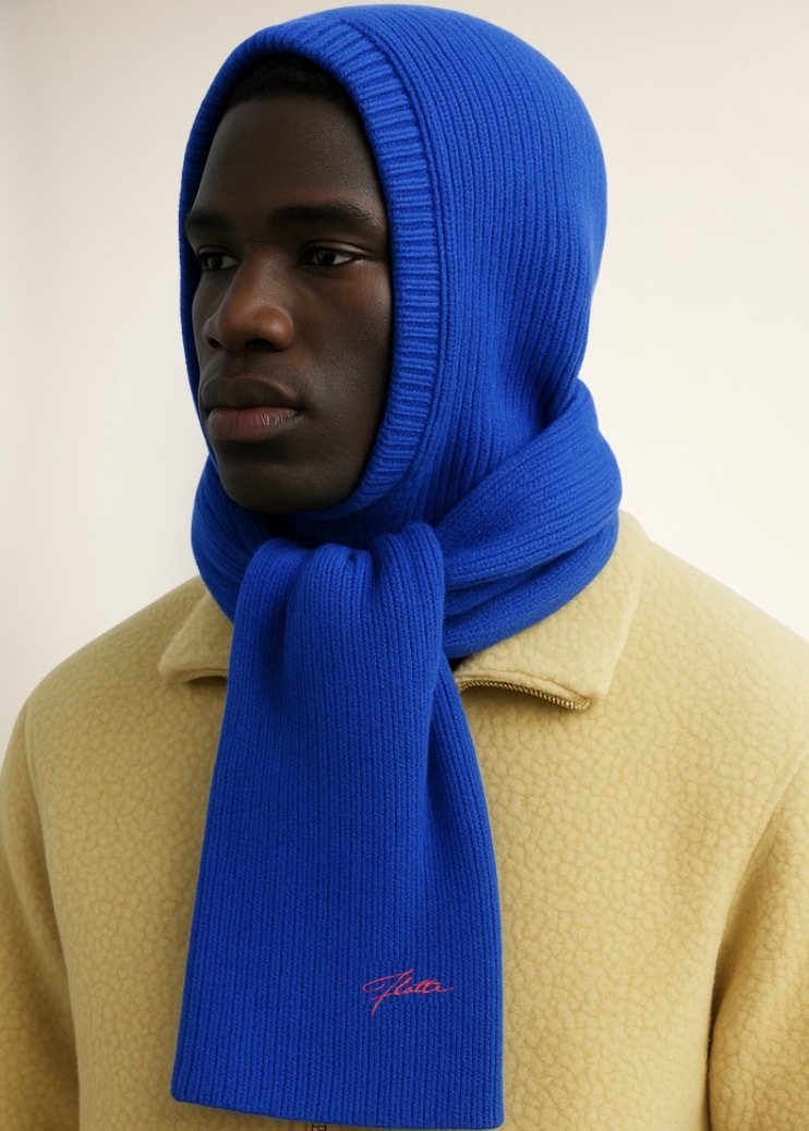 1FT1007-160 [FLOTTE] Echarpe Balaclava Balaclava Royal Blue #26136 (EU)