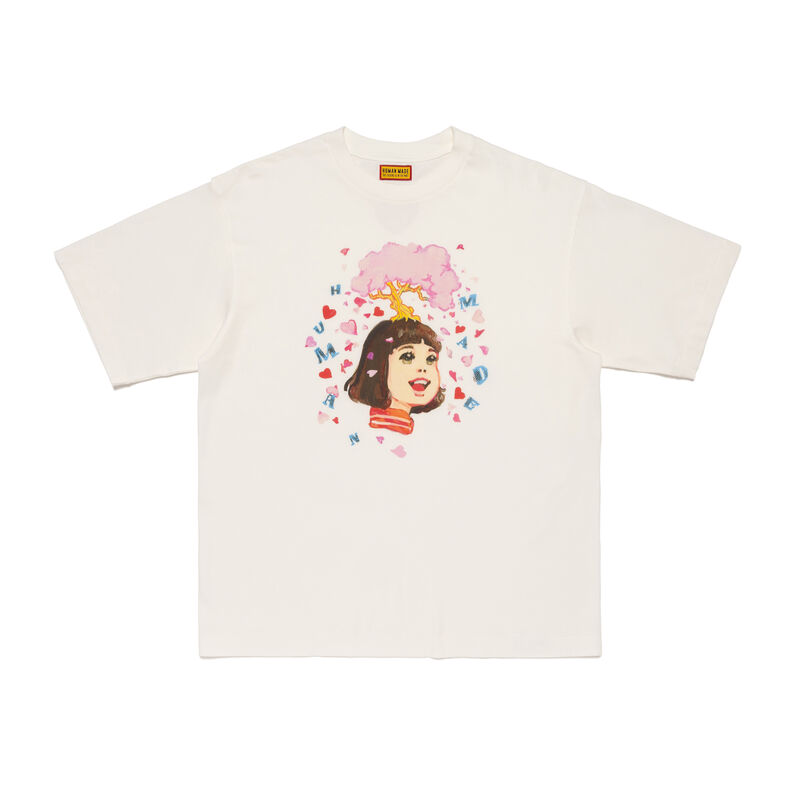 2026AW HUMAN MADE KEIKO SOOTOME T-SHIRT SIDE A 藝術家 聯名 女人 短T 現貨 XX32TE013