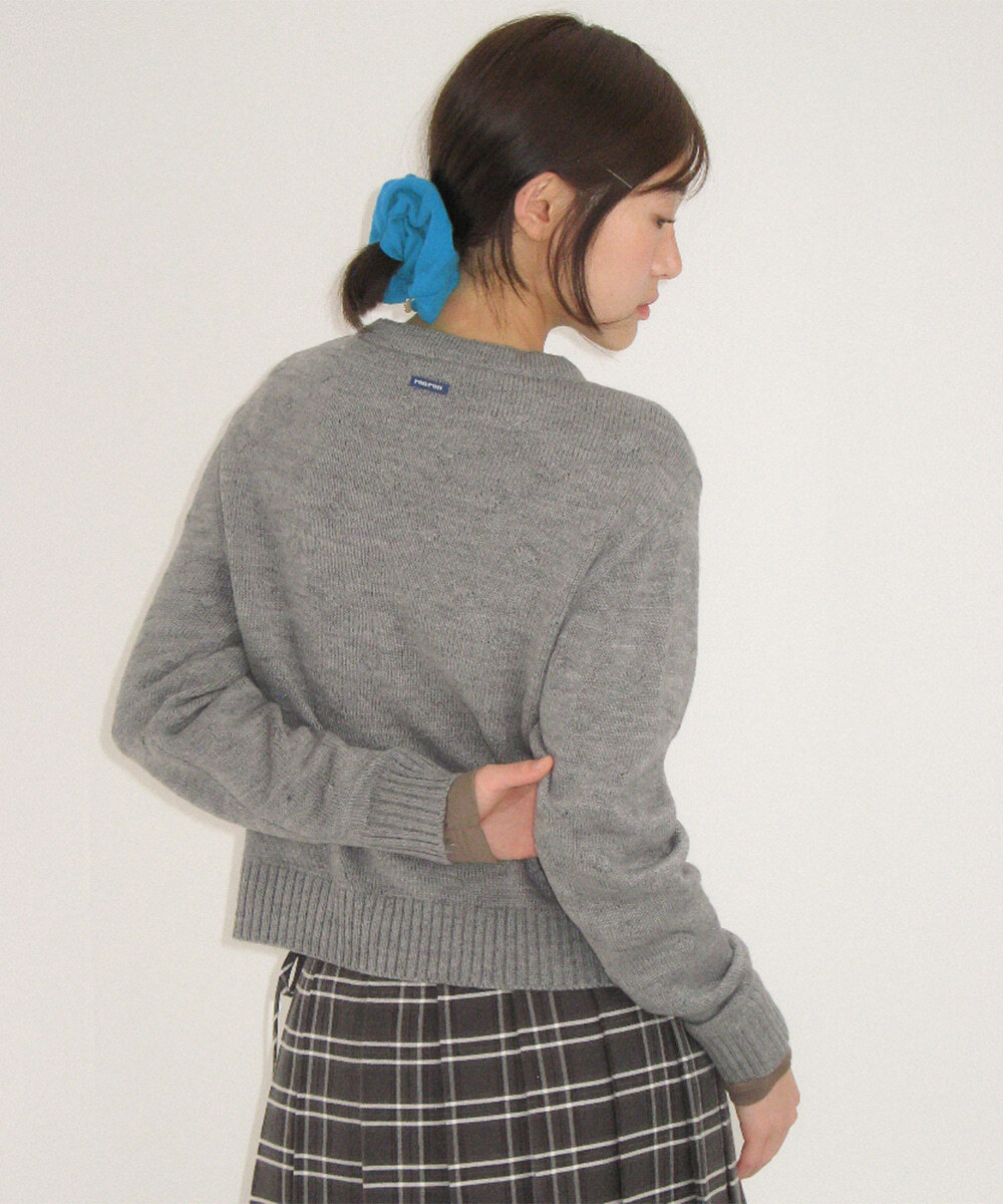 <韓國限時代購> RONRON TEXTURED DOT KNIT