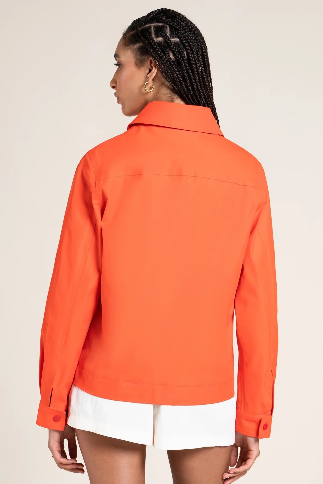 1FT1007-196 [FLOTTE] Ambroise Waterproof Jacket Red #26001 (EU)