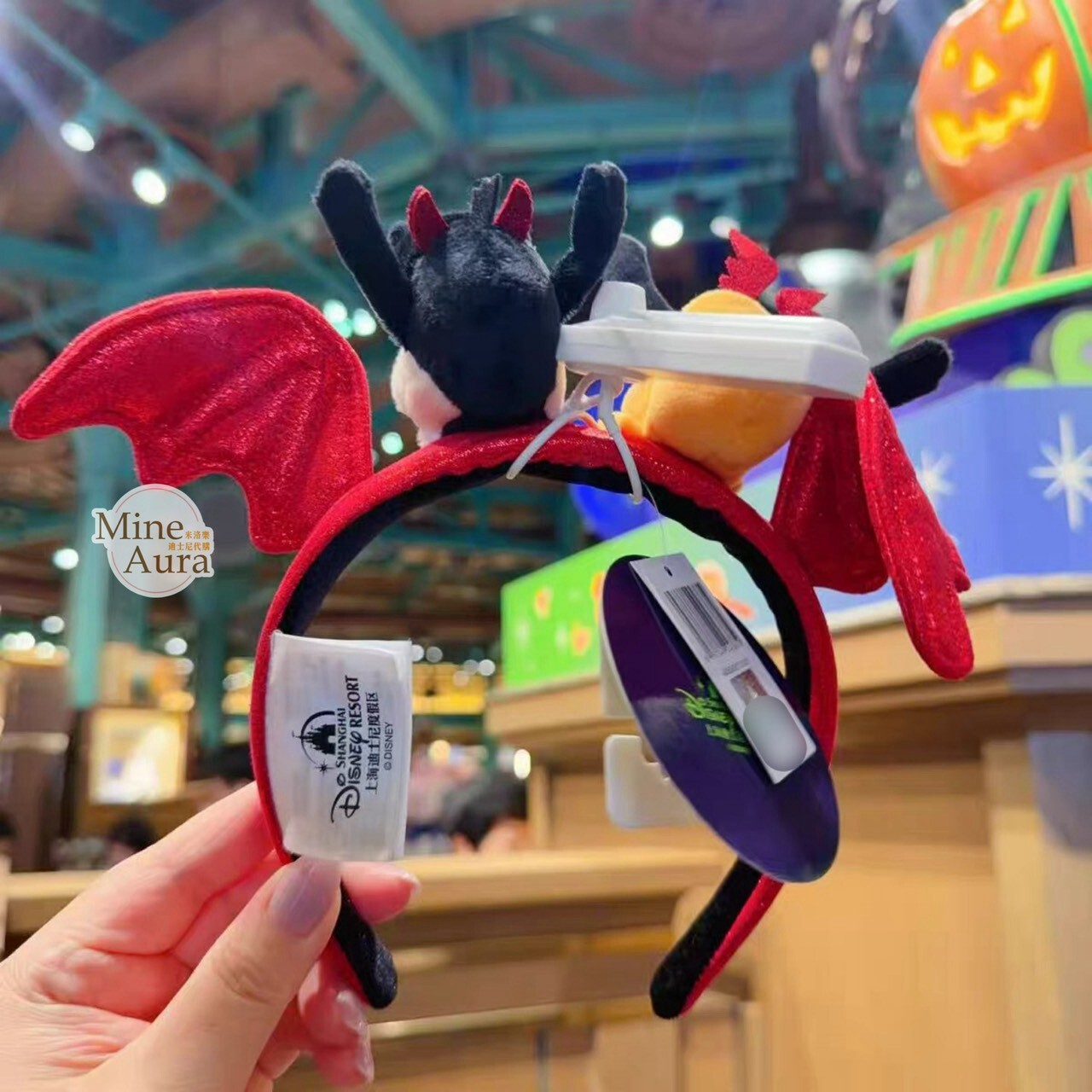 2026 萬聖節 米奇 Mickey 與好友們 高飛狗 Goofy 布魯托 Pluto 造型 髮圈 髮箍 -上海迪士尼樂園