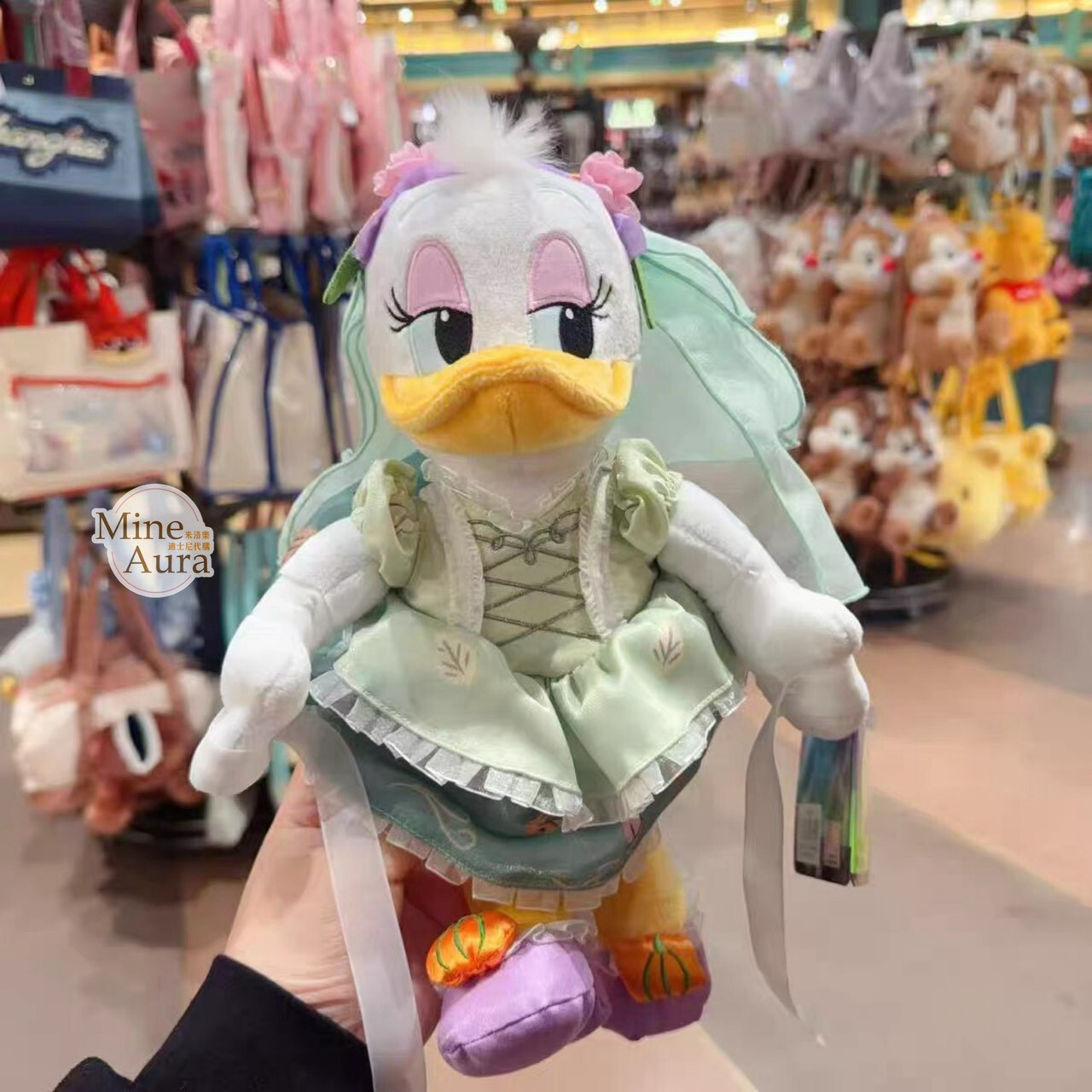 2026 萬聖節 米奇 Mickey 與好友們 黛西 Daisy 娃娃 玩偶 -上海迪士尼樂園
