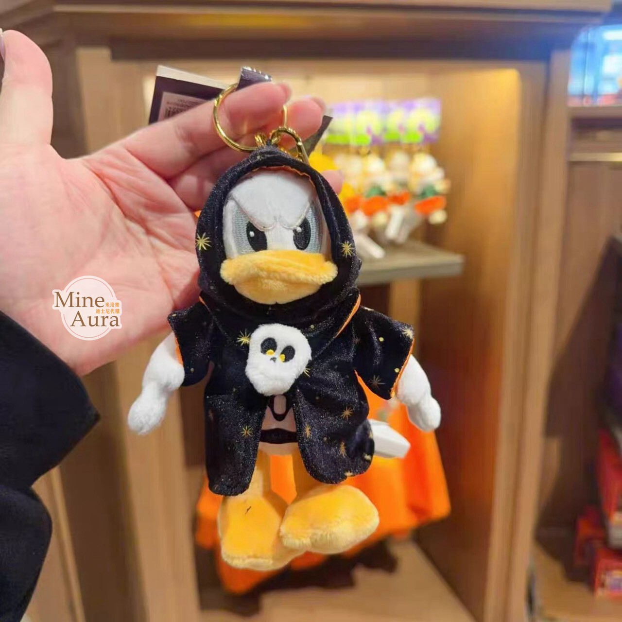 2026 萬聖節 米奇 Mickey 與好友們 唐老鴨 Donald 絨毛 鑰匙圈 吊飾 -上海迪士尼樂園