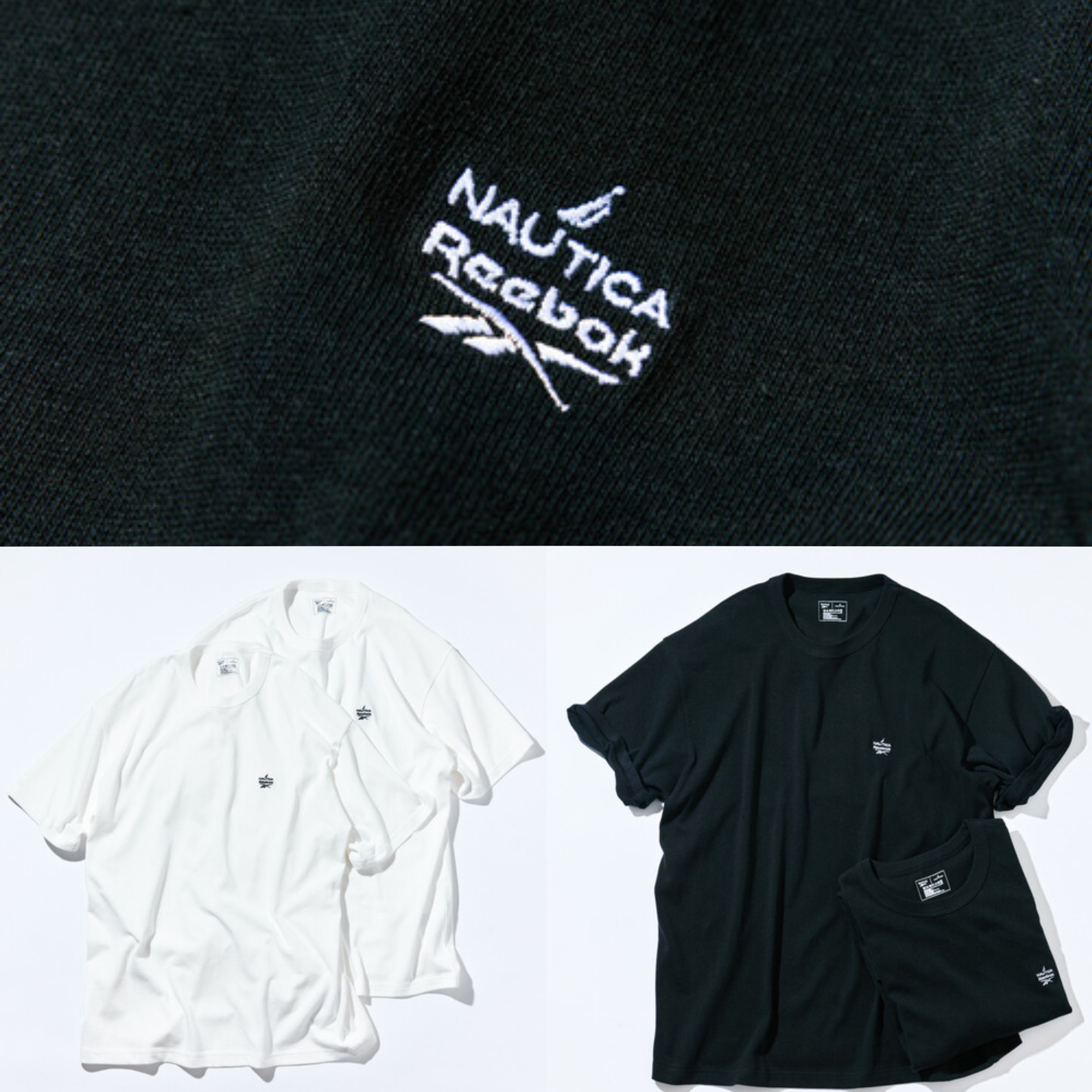 JP Reebok×NAUTICA 2Pack T-SHIRT