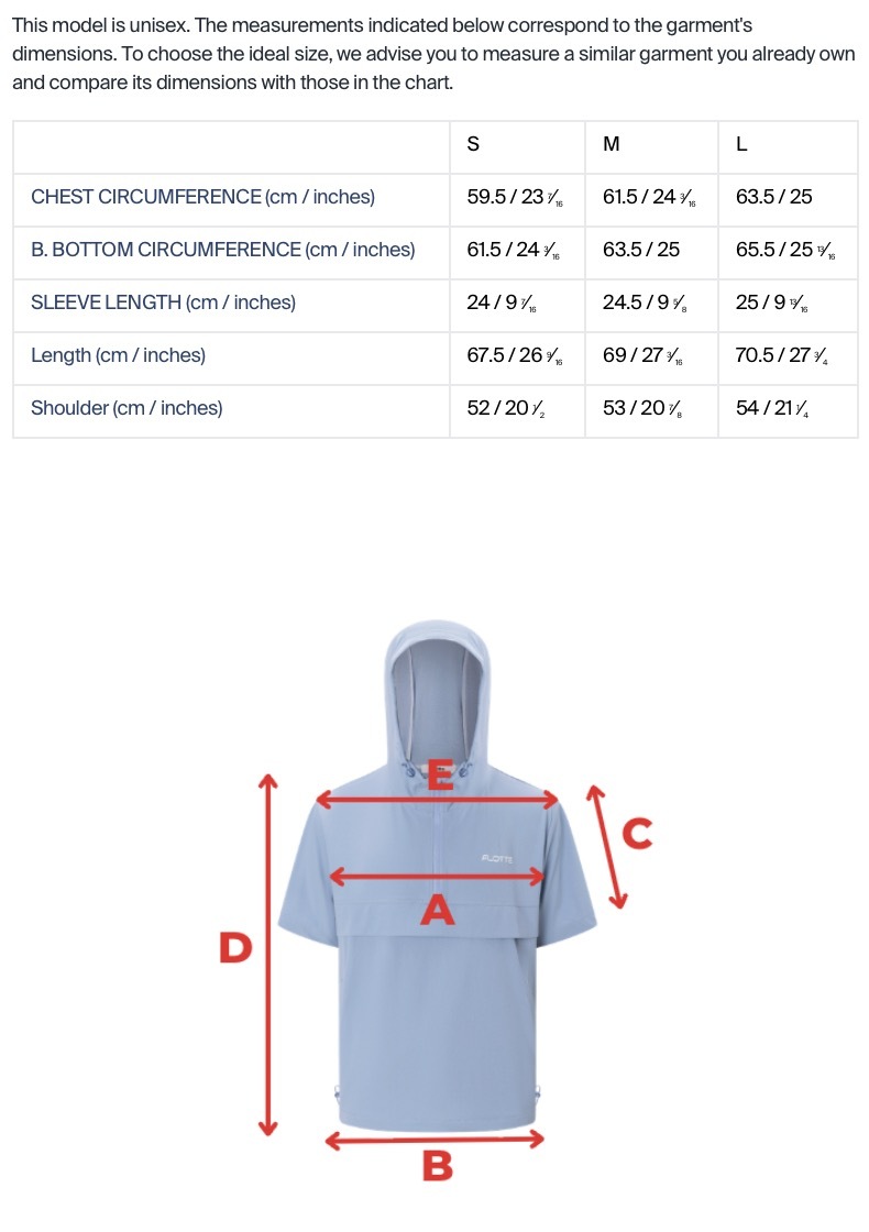 1FT1007-222 [FLOTTE] Orleans UV-protective Hoodie Khaki #26075 (EU)