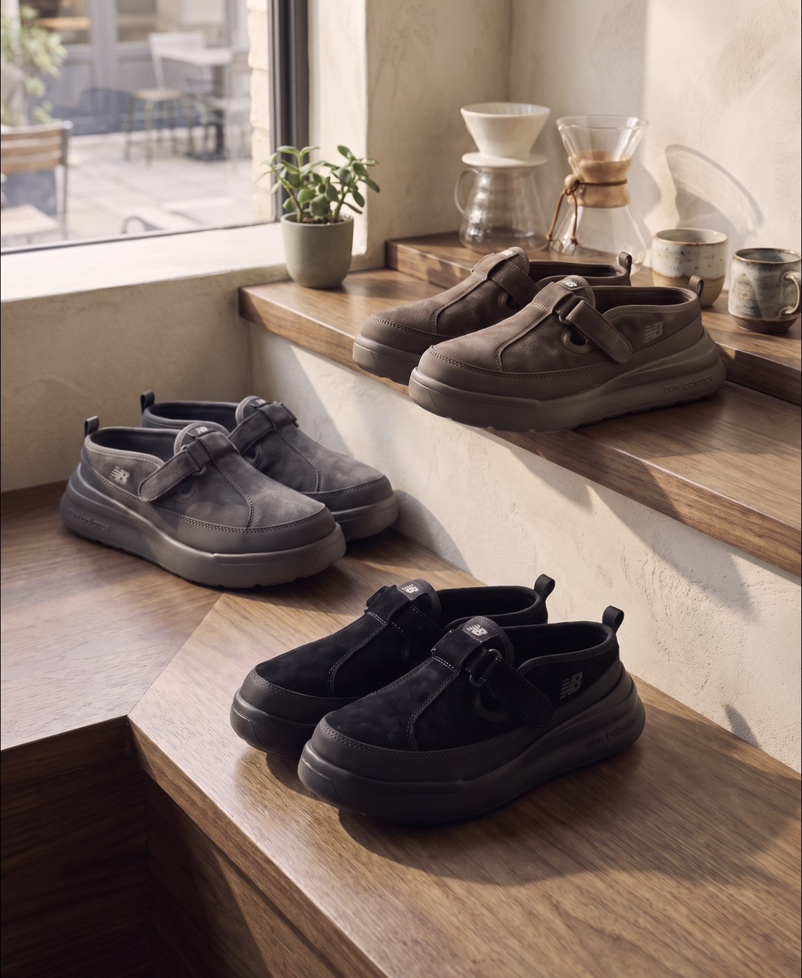 【APAIR】預購 New Balance NB ROVER 全黑 深灰 咖啡 懶人鞋 穆勒拖 韓國限定 SD2510BK SD2510BR SD2510GY