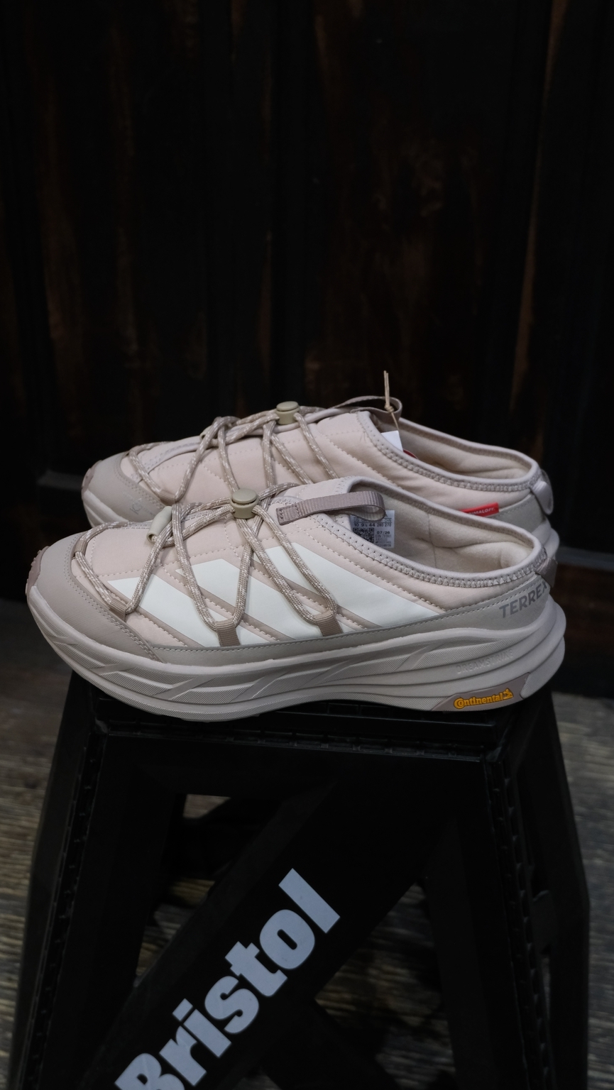 adidas TERREX FREEHIKER LT MULE 防滑拖鞋 男女同款 米色 kh5332