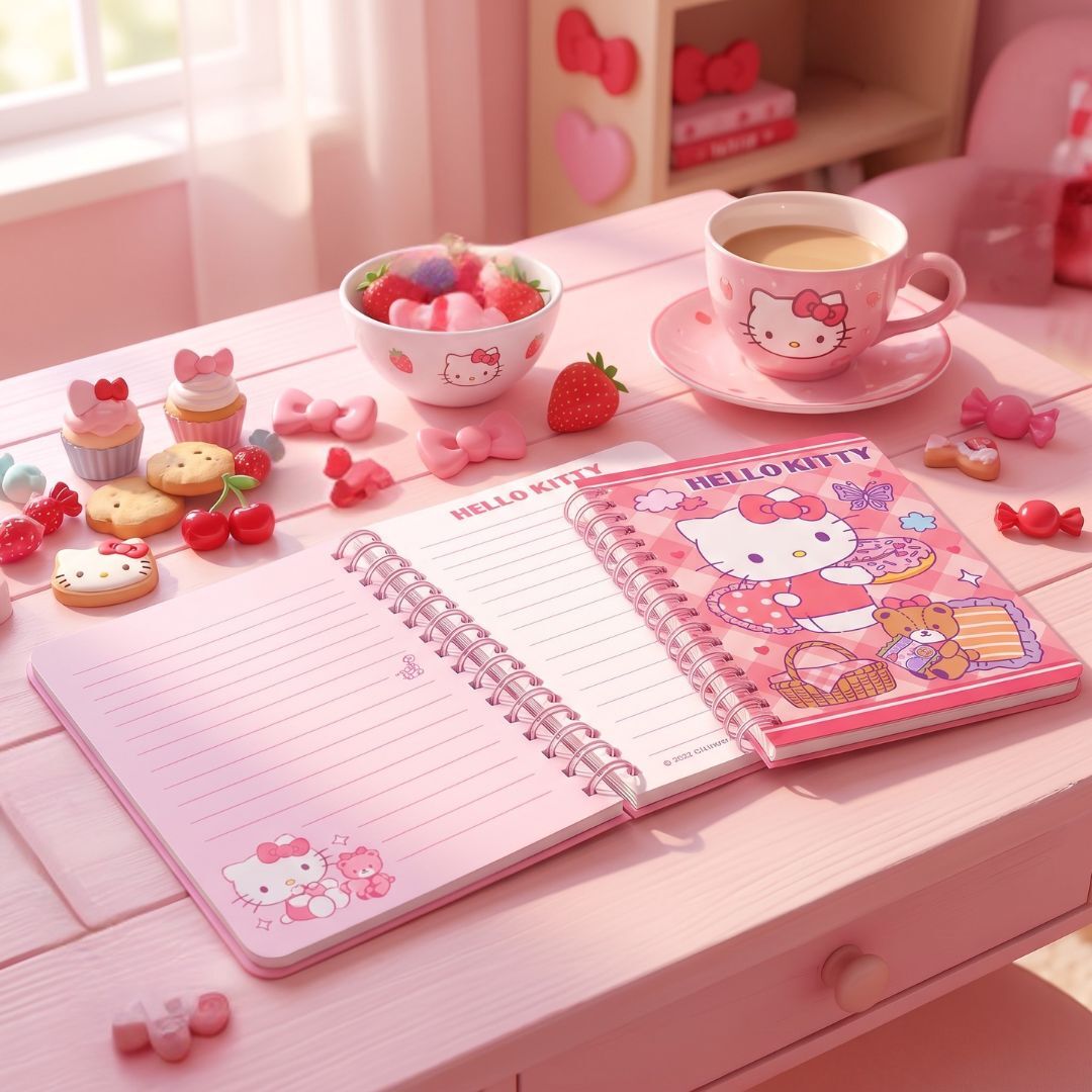 Hello Kitty Sanrio|單行簿/筆記本