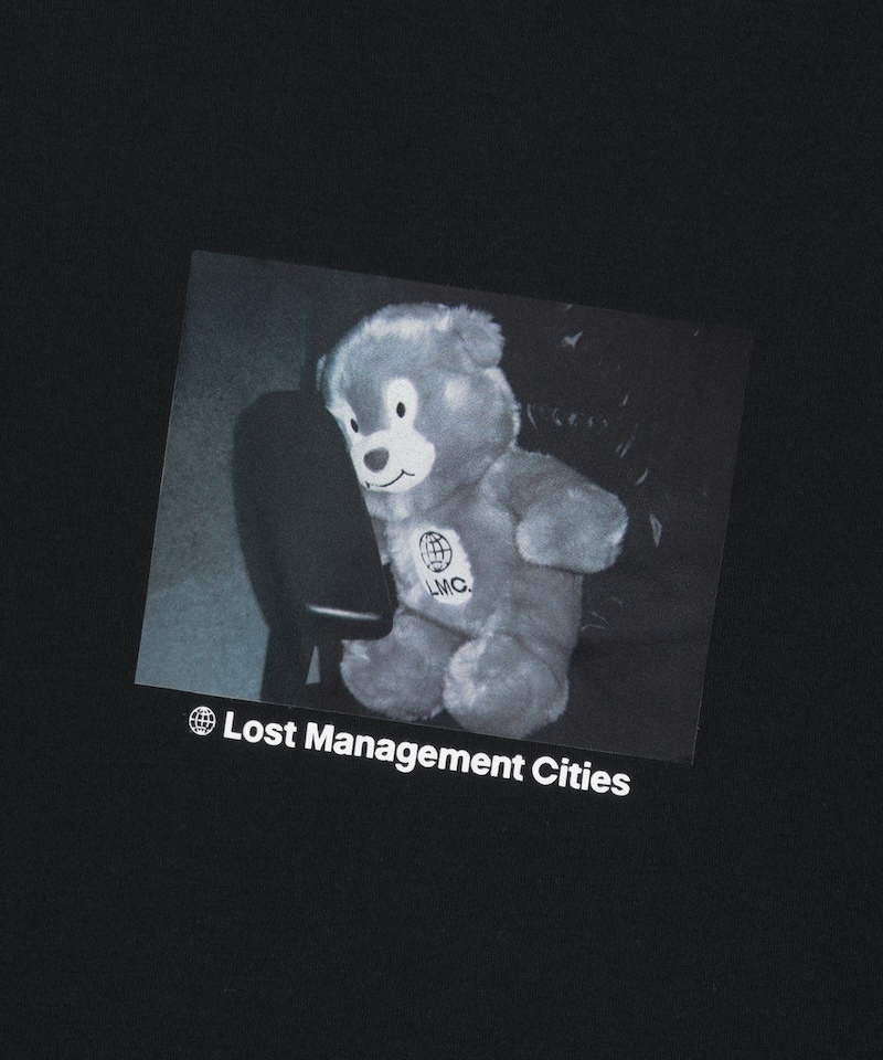 LMC - PHOTO BEAR LOGO LONG SLV TEE - BLACK