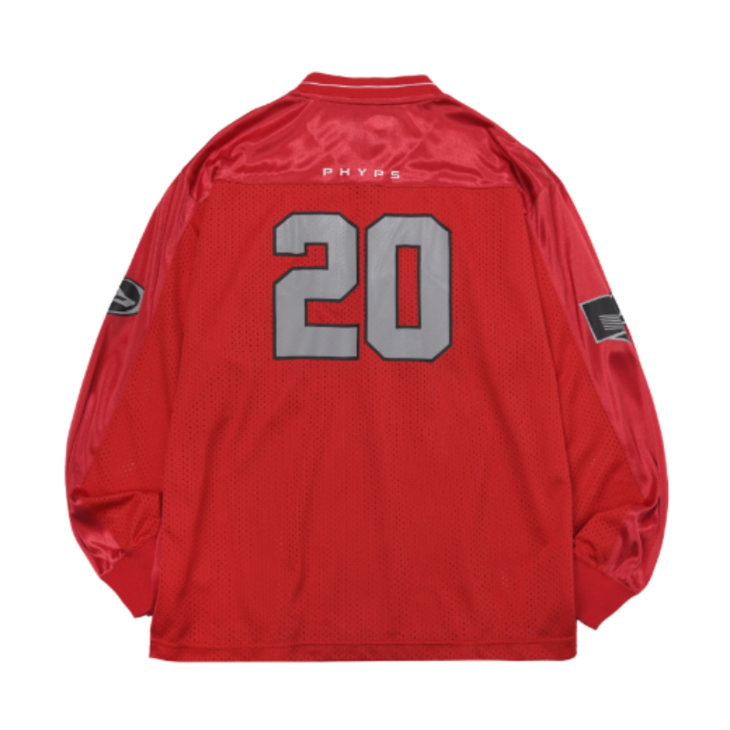 【代購】本田 HONDA PHYSICAL EDUCATION Original Wing Logo Mesh Long Sleeve 經典羽翼網眼長袖網眼球衣