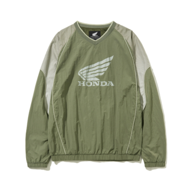 【代購】本田 HONDA PHYSICAL EDUCATION Speed Track Solid Nylon Long Sleeve 賽車尼龍長袖風衣