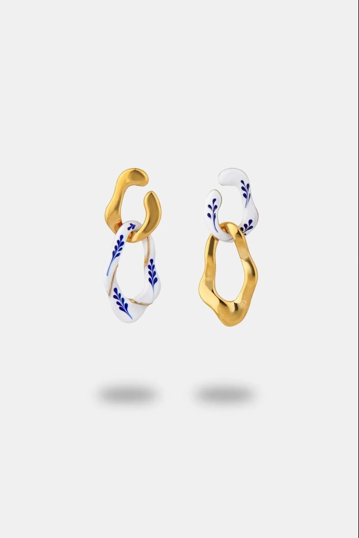 EP Varia Mini 2-in-1 Earrings — White (VE003-1)